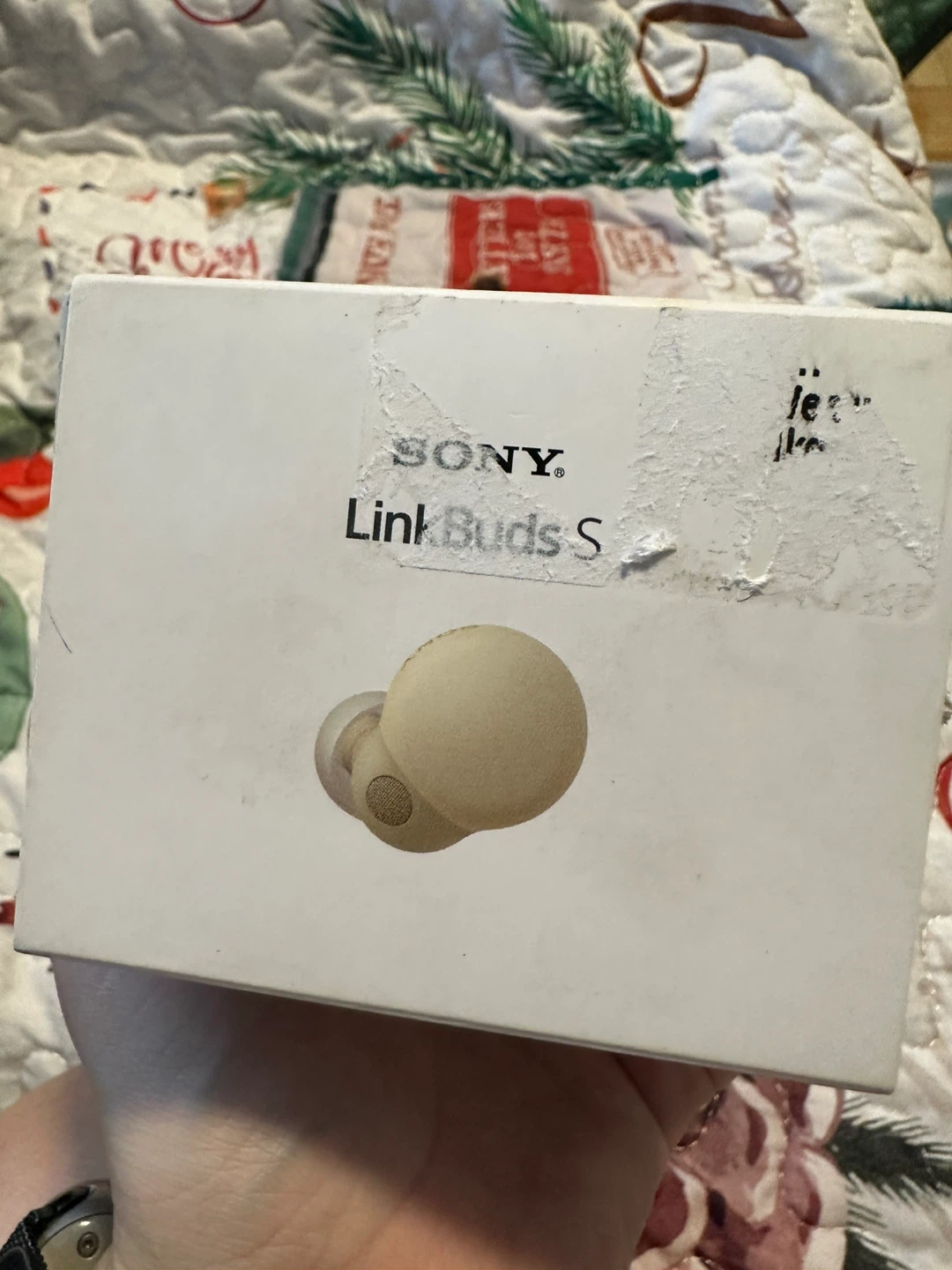 Sony LinkBuds S WF-LS900N Wireless Earbuds - Ecru