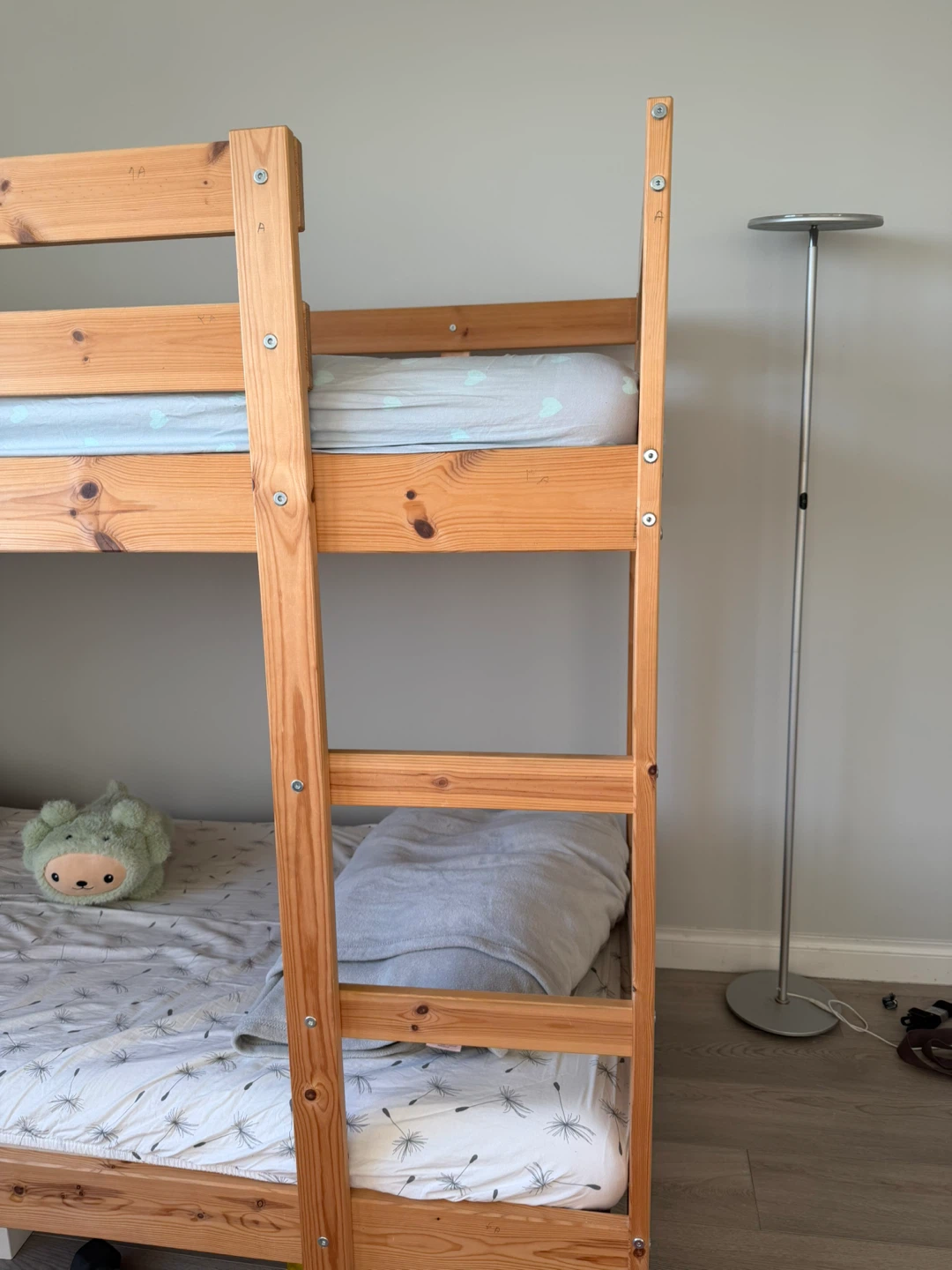 Wooden Twin Bunk Bed