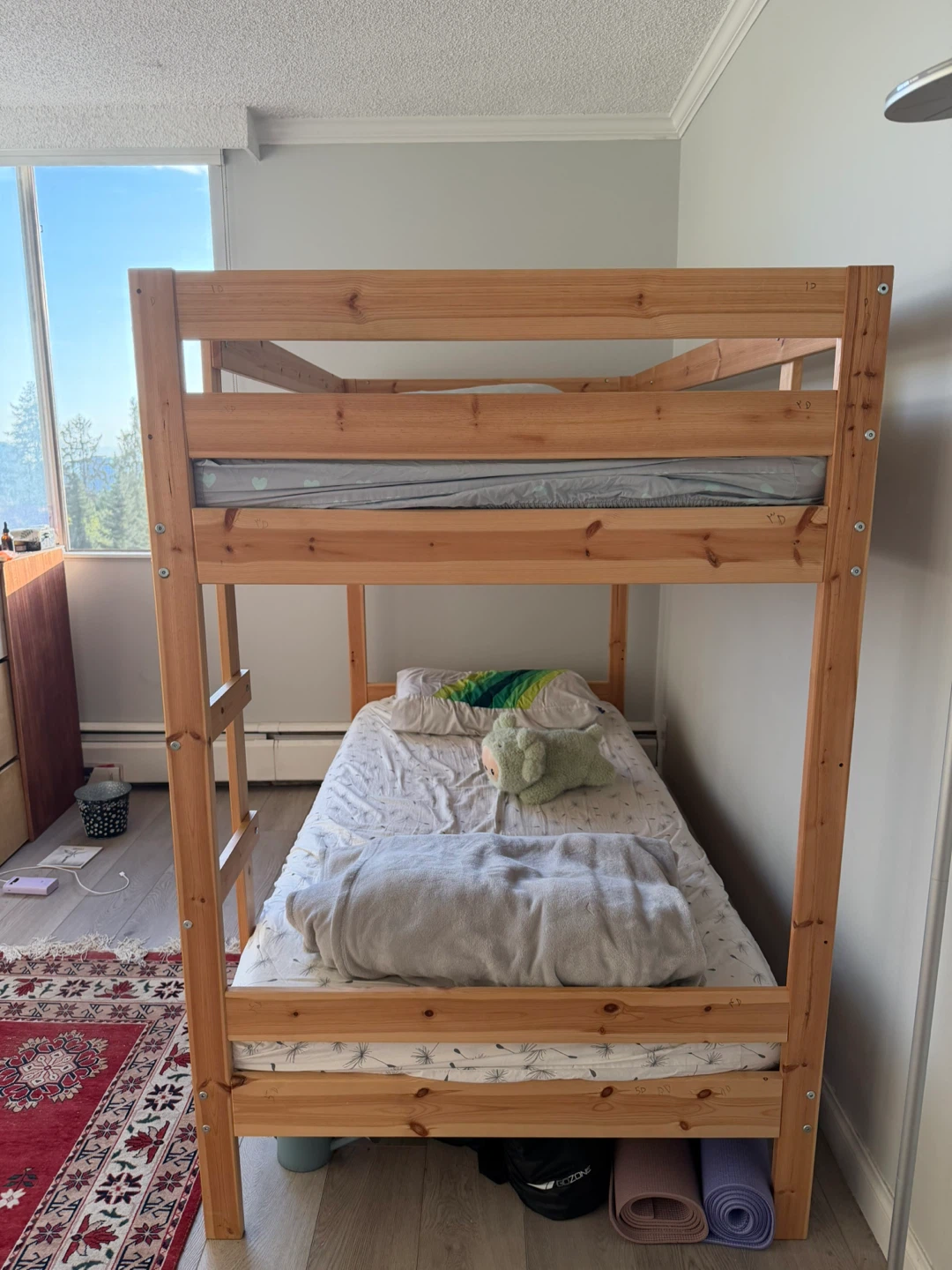 Wooden Twin Bunk Bed - photo 2