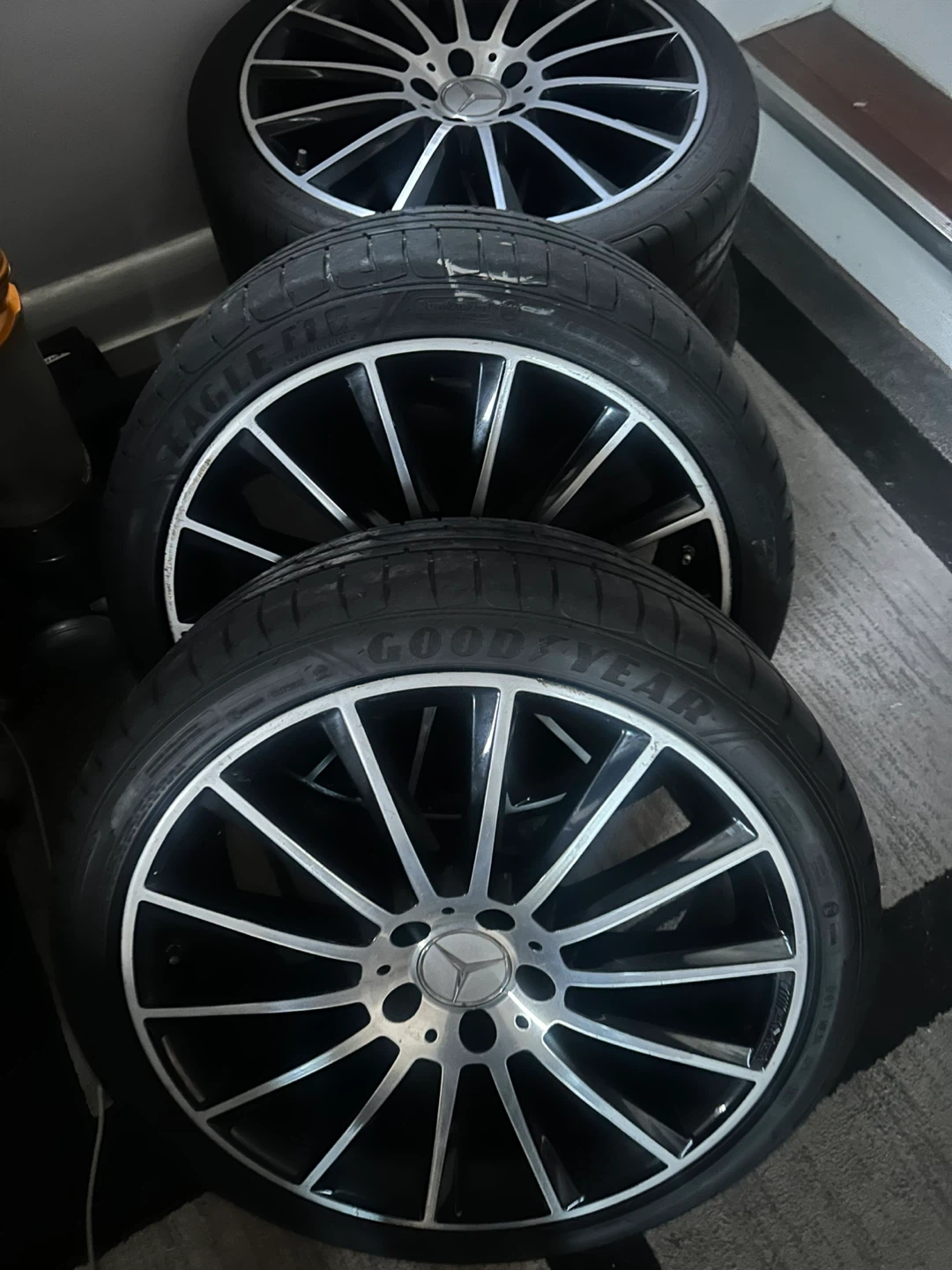Mercedes-Benz Alloy Wheels with Goodyear Tires (Set of 4) - photo 2