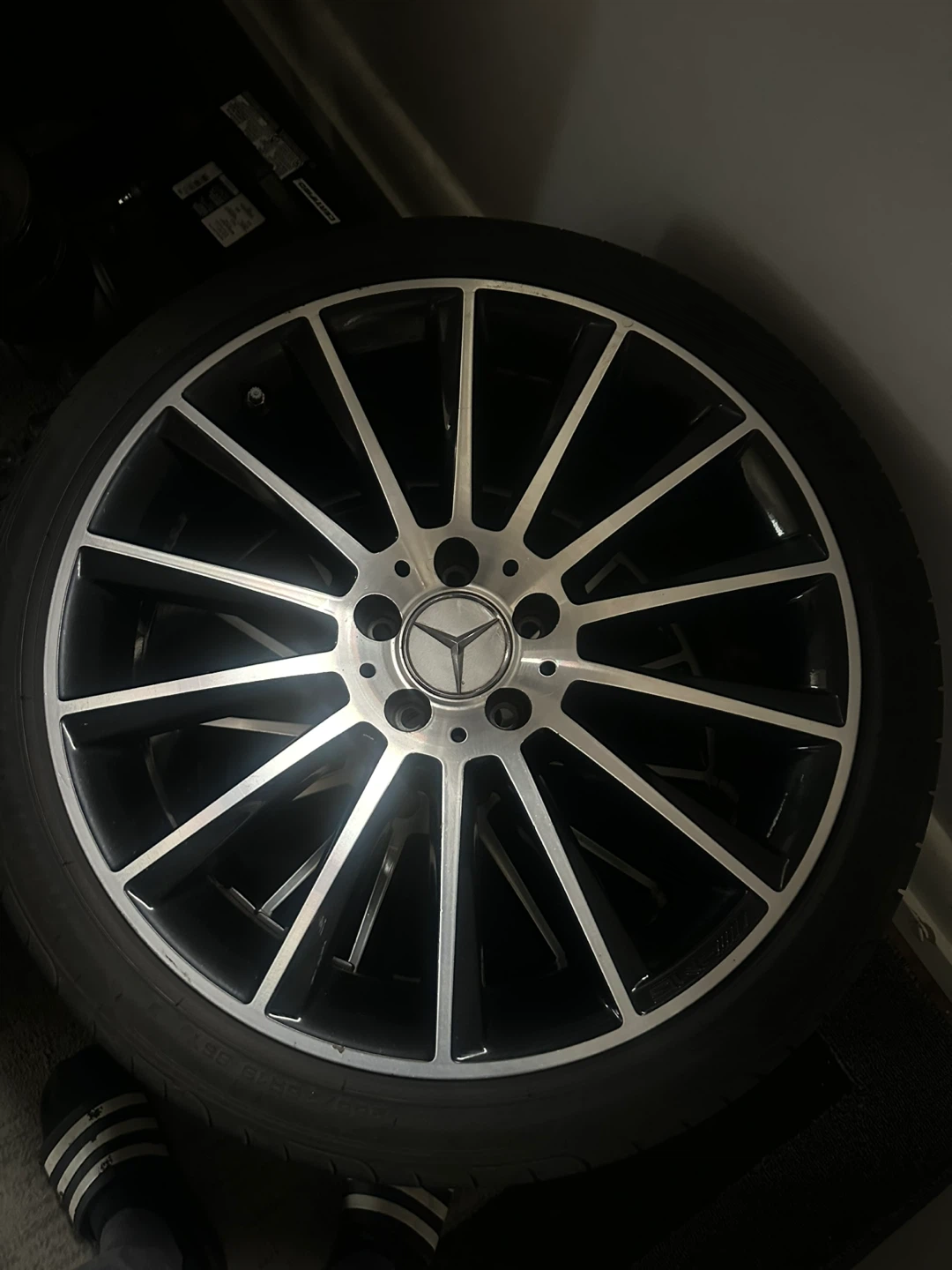 Mercedes-Benz Alloy Wheels with Goodyear Tires (Set of 4) - photo 3
