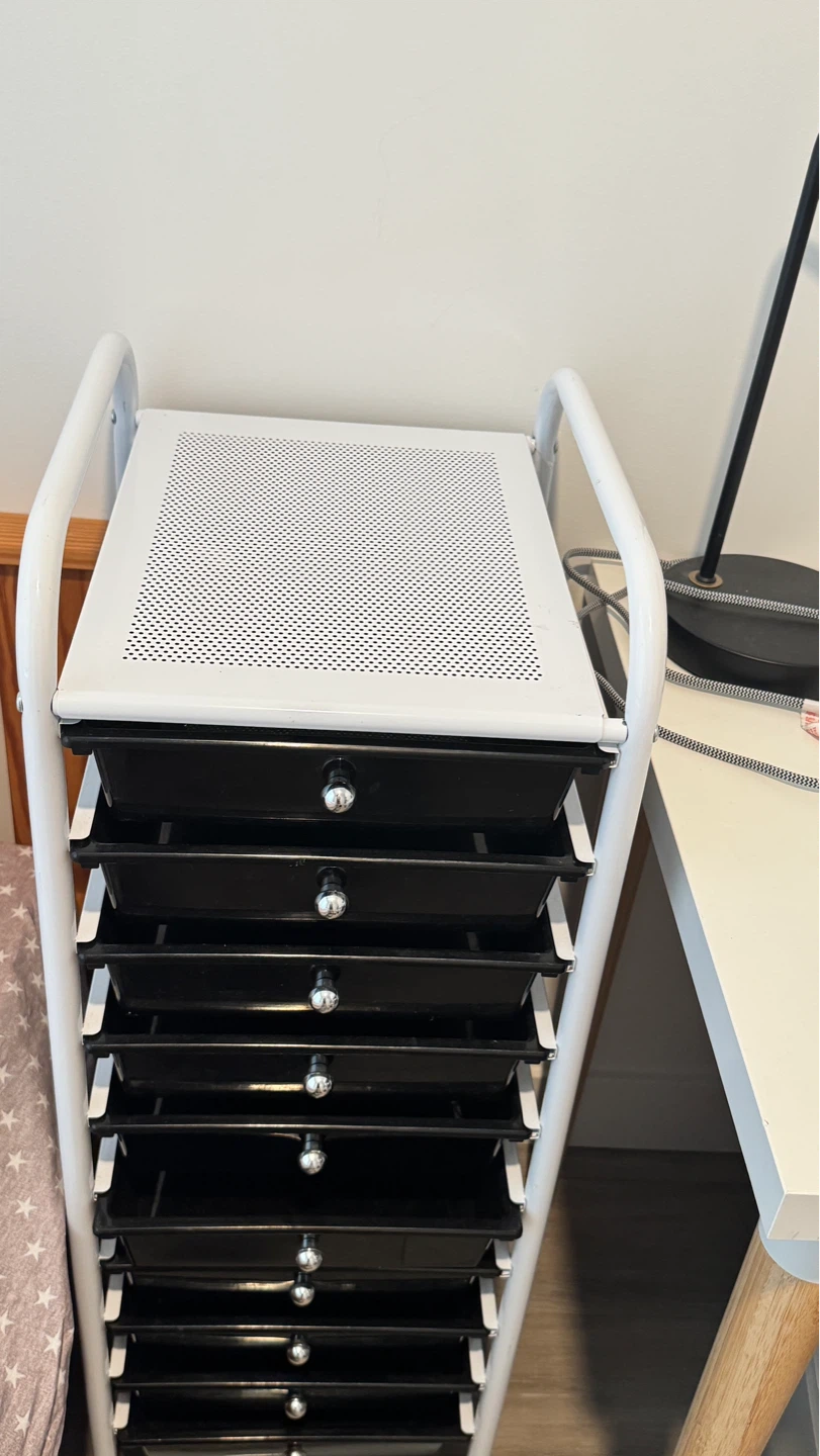 10-Drawer Rolling Storage Cart - photo 2
