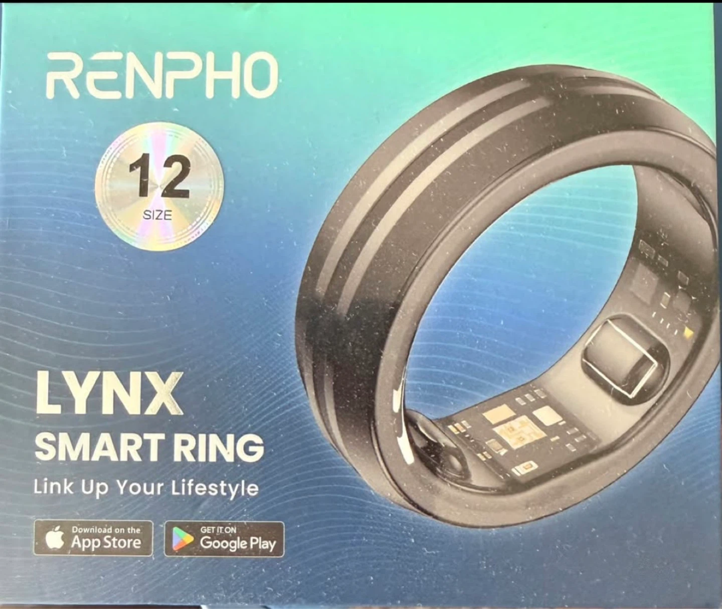 Renpho Lynx Smart Ring - Size 12