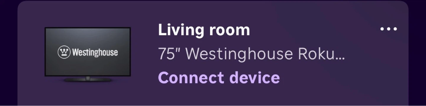 75" Westinghouse Roku Smart TV - photo 3