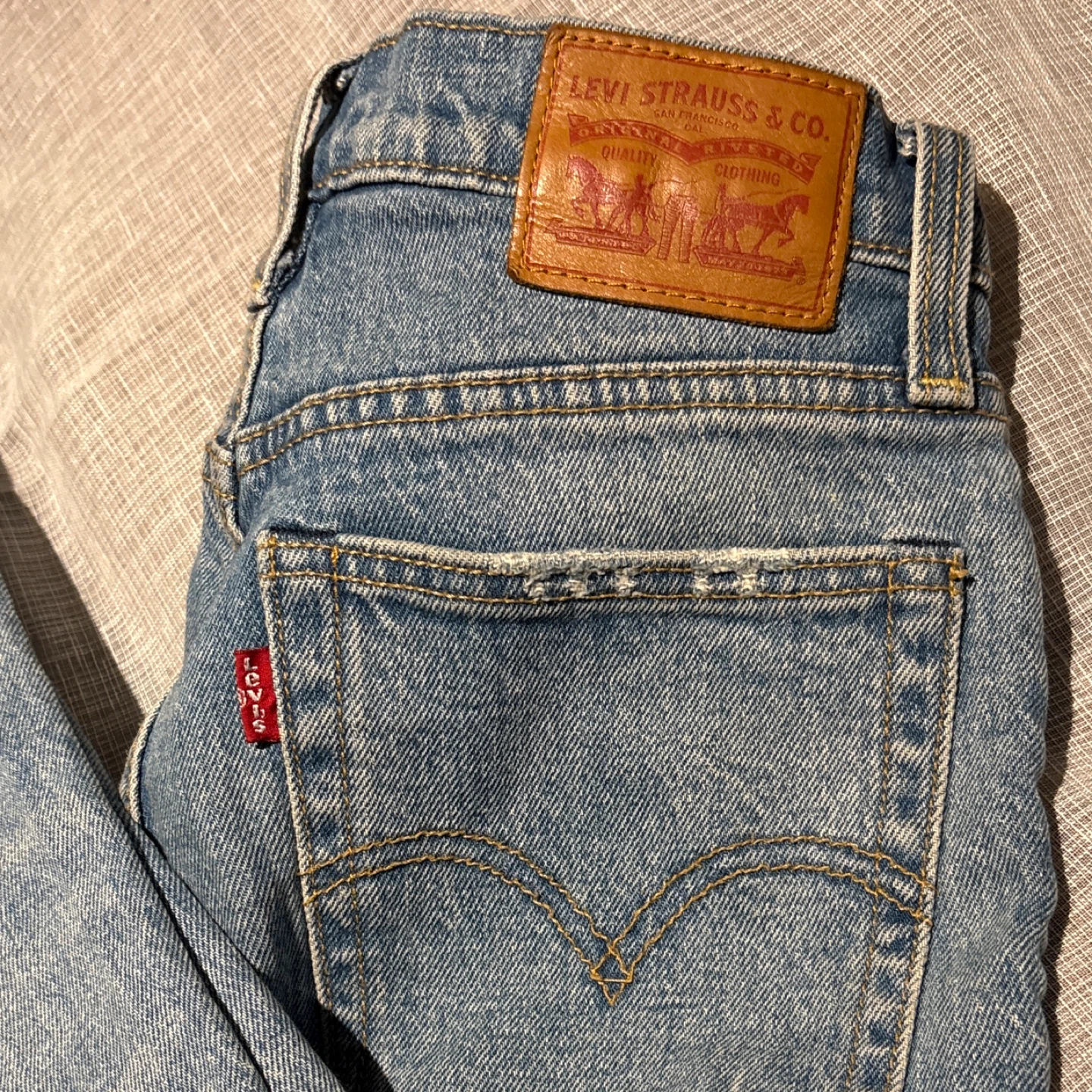 Levi's Strauss & Co. Blue Denim Jeans - photo 2