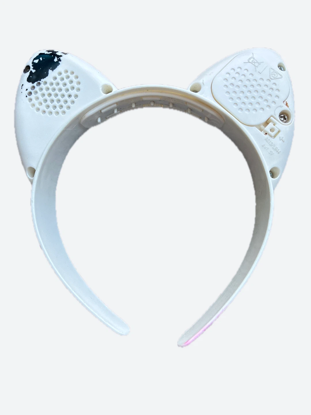 FREE White Cat Ear Headband with Pink Accents - photo 2