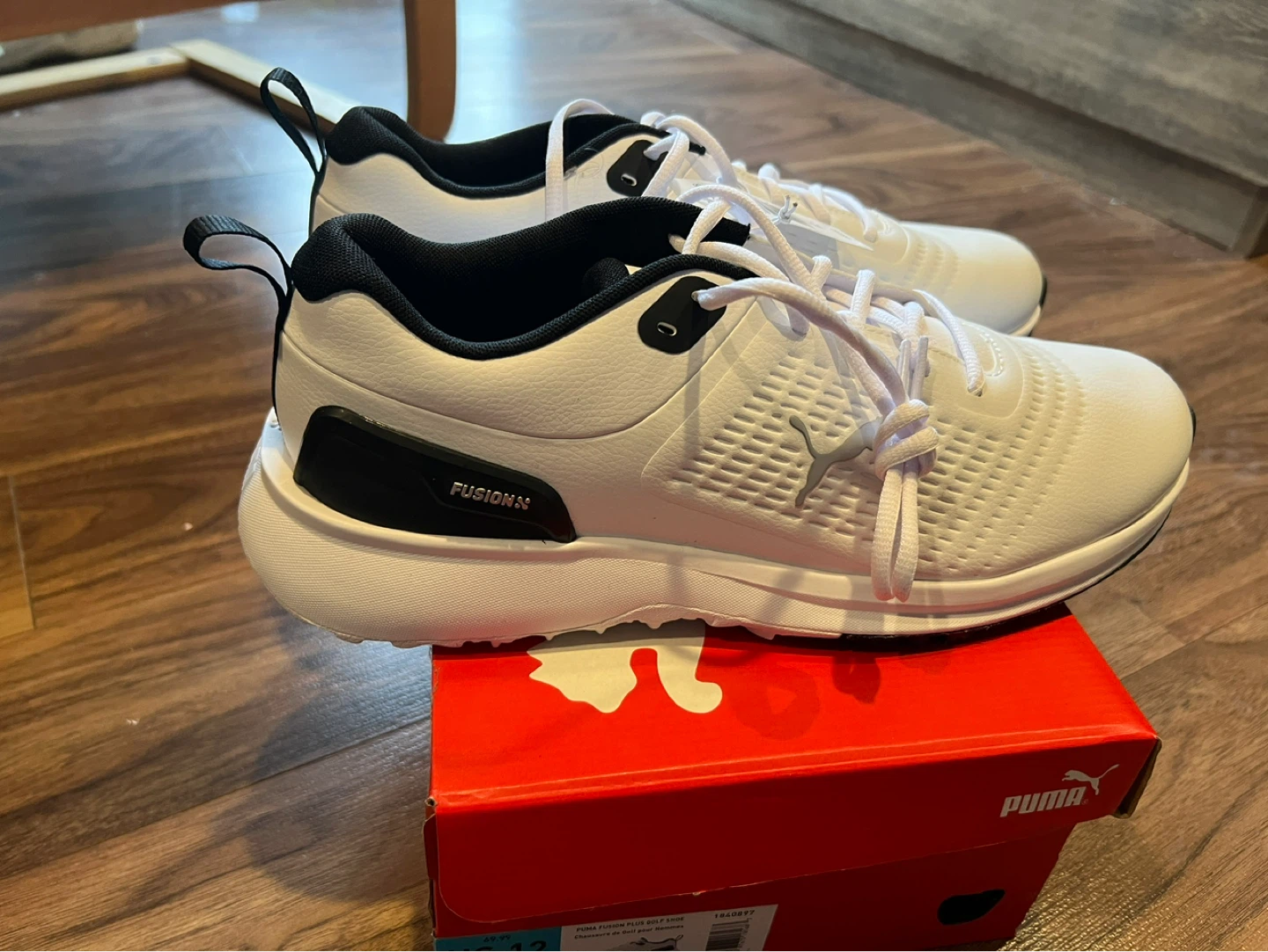 Puma Fusion 2.0 Golf Shoes - White - Size 12 - photo 2