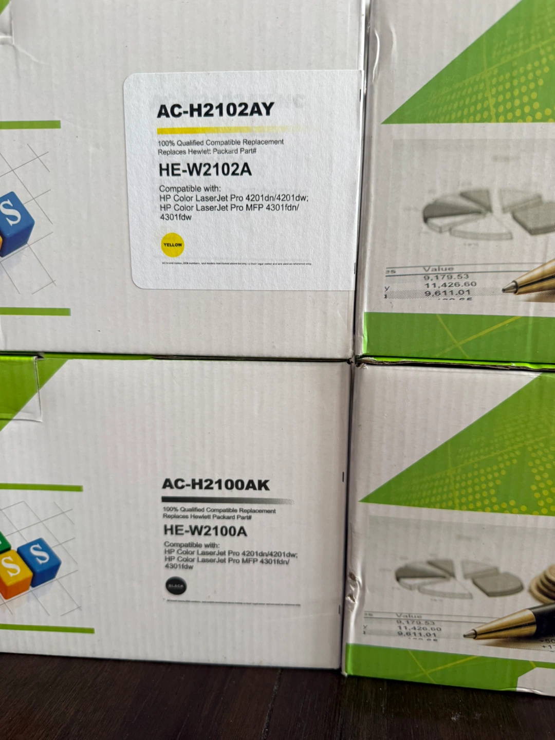 Premium Toner Cartridges - Black, Cyan, Magenta, Yellow - photo 2