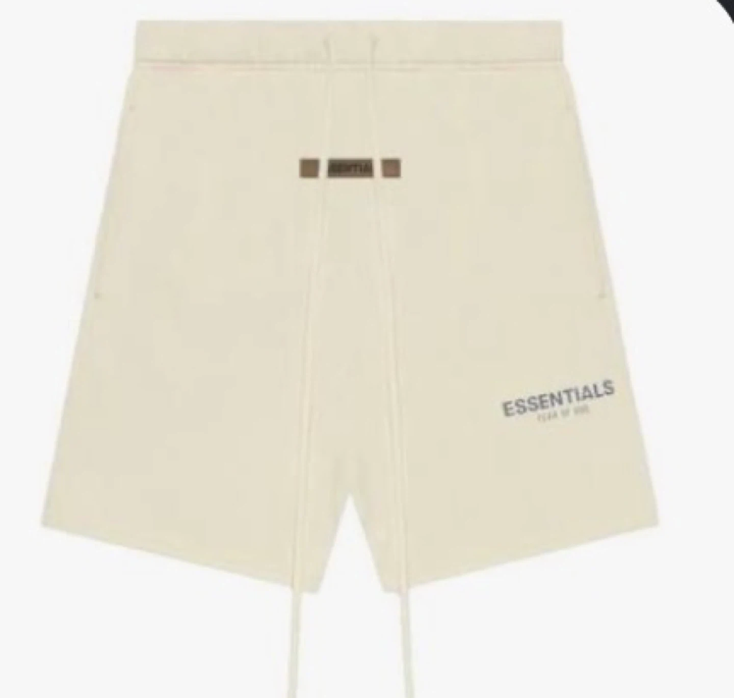 Black and oatmeal essential shorts - photo 2