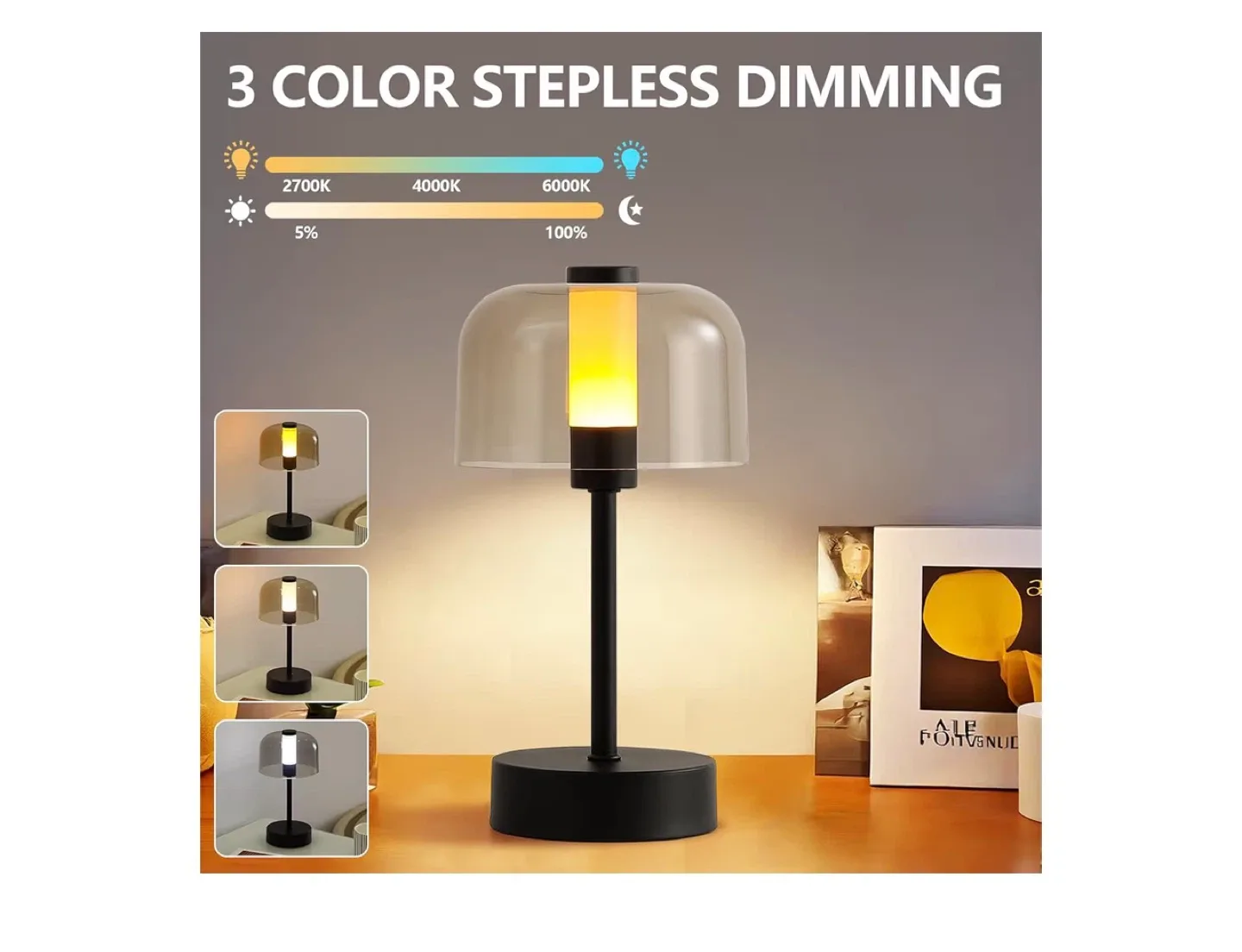 AIHYING 2-Pack Black Night Light - photo 2