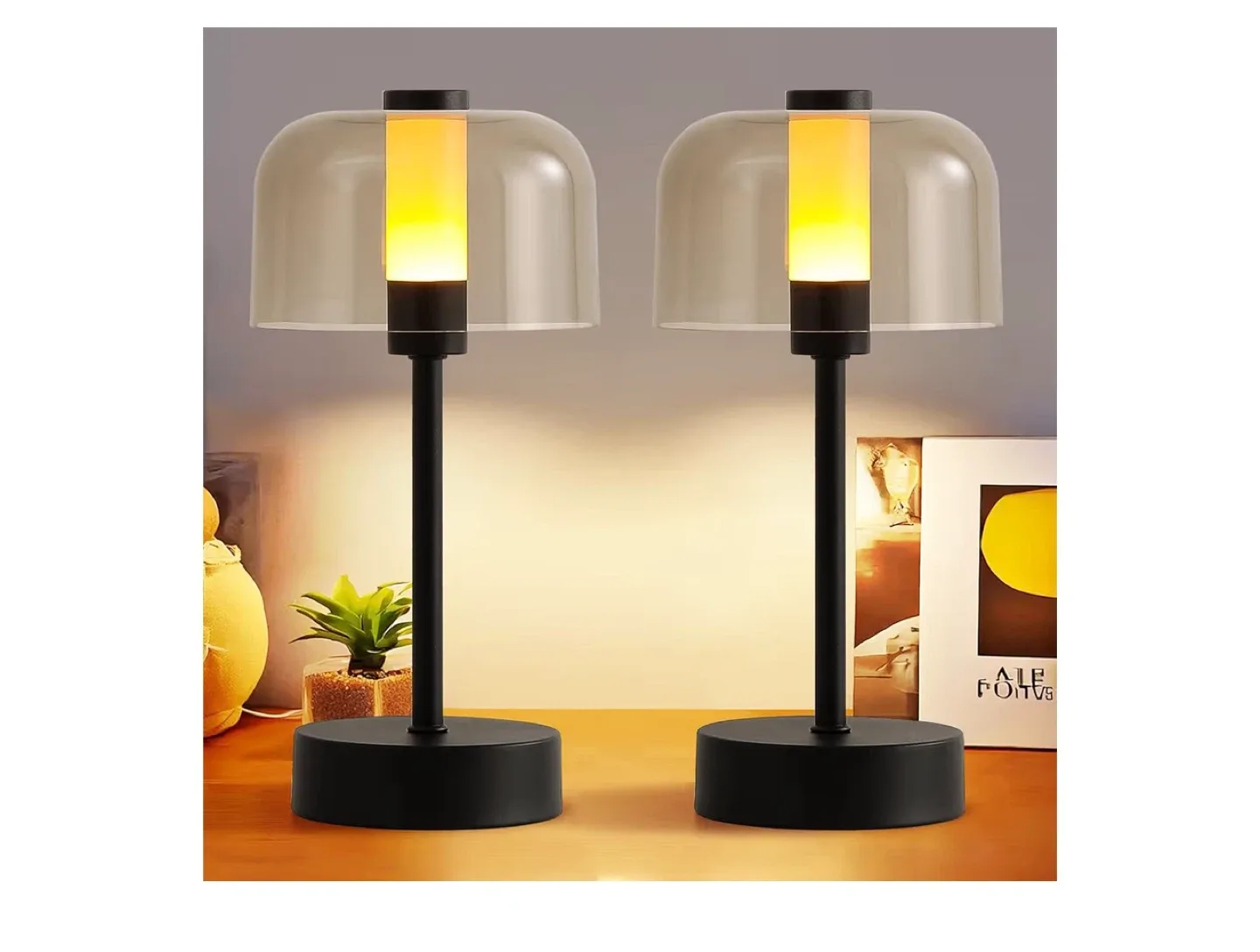 AIHYING 2-Pack Black Night Light