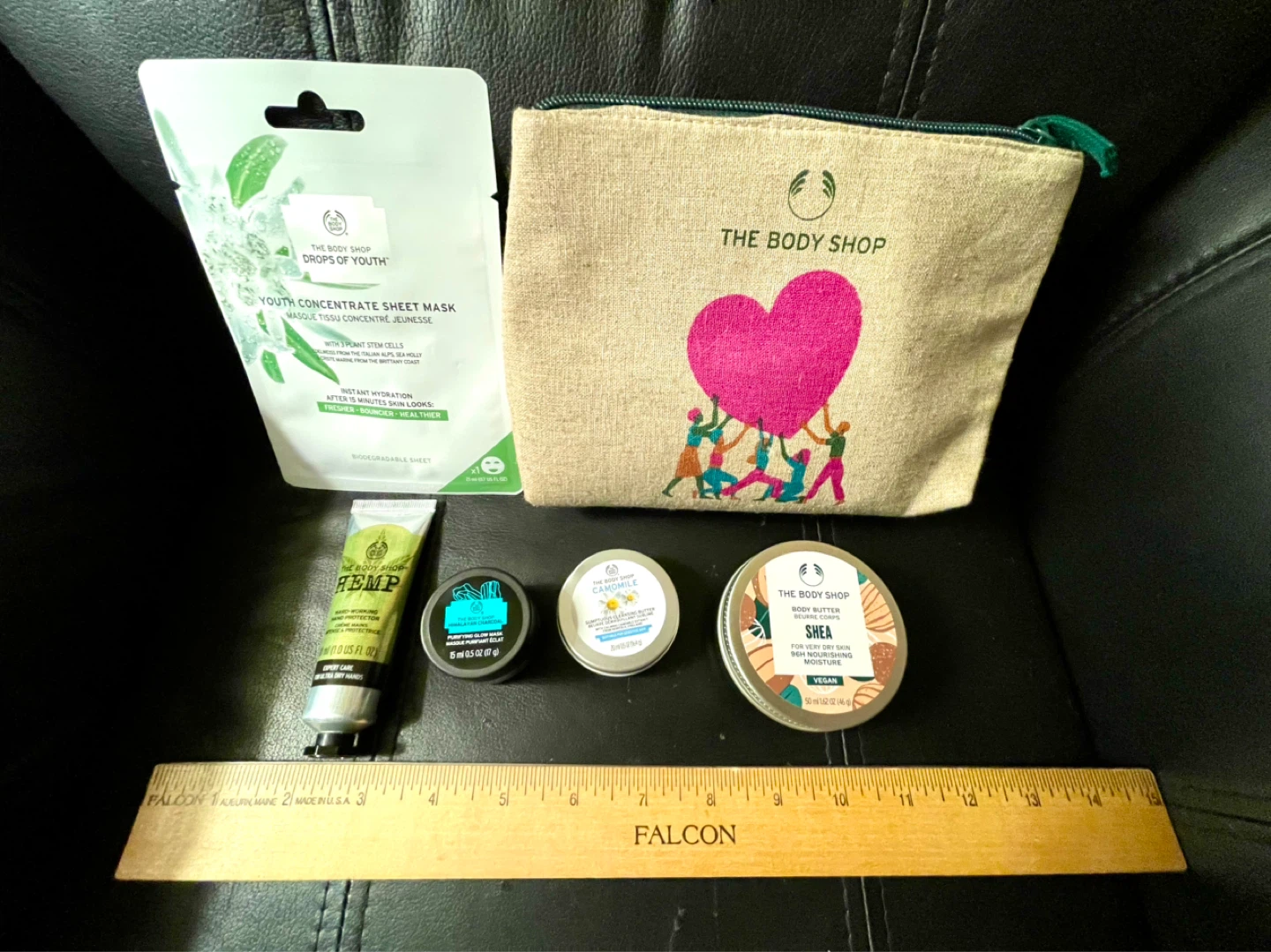 The Body Shop Skincare Set with Pouch