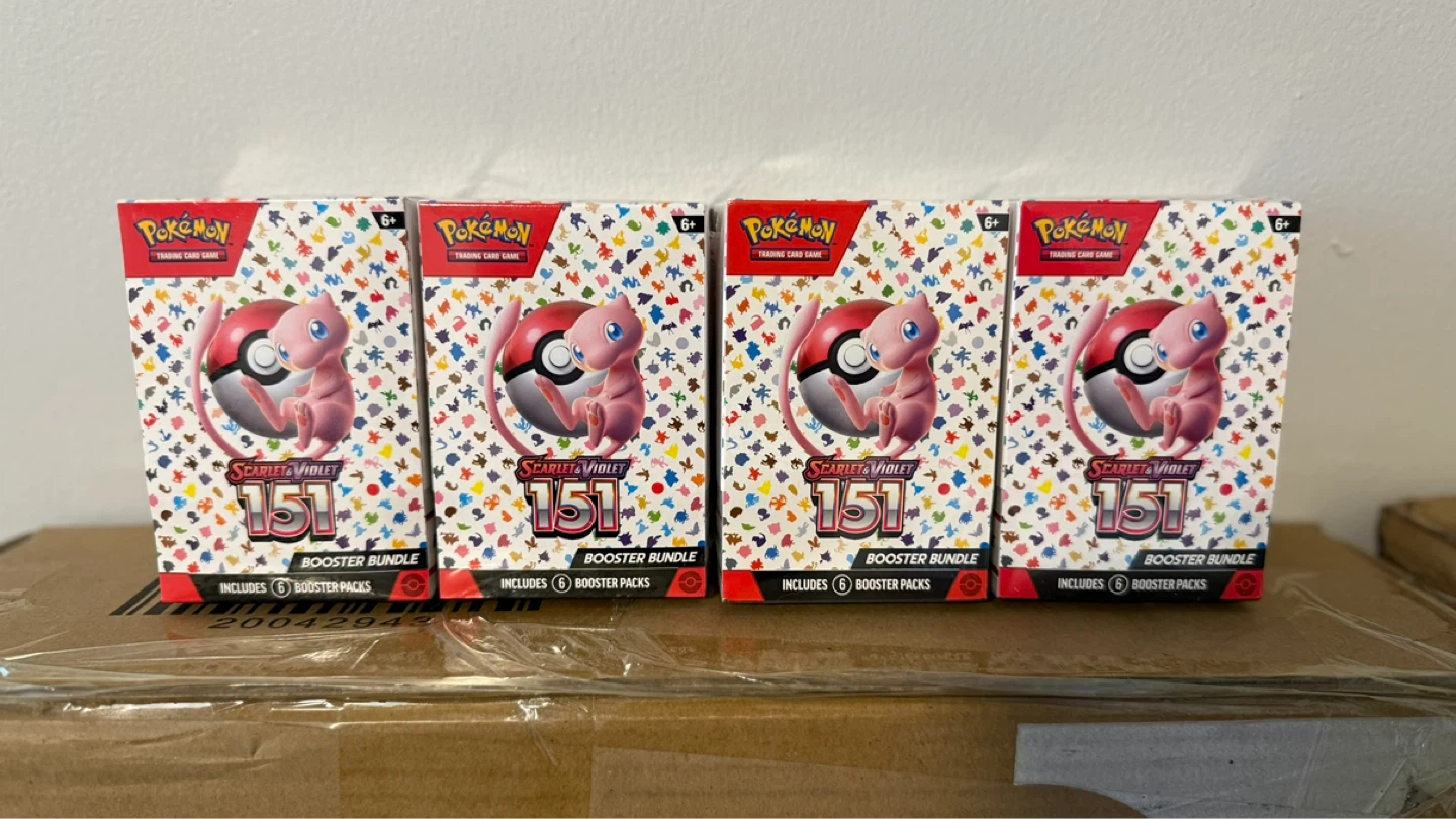 Pokemon Scarlet & Violet 151 Booster Bundle (4 available)