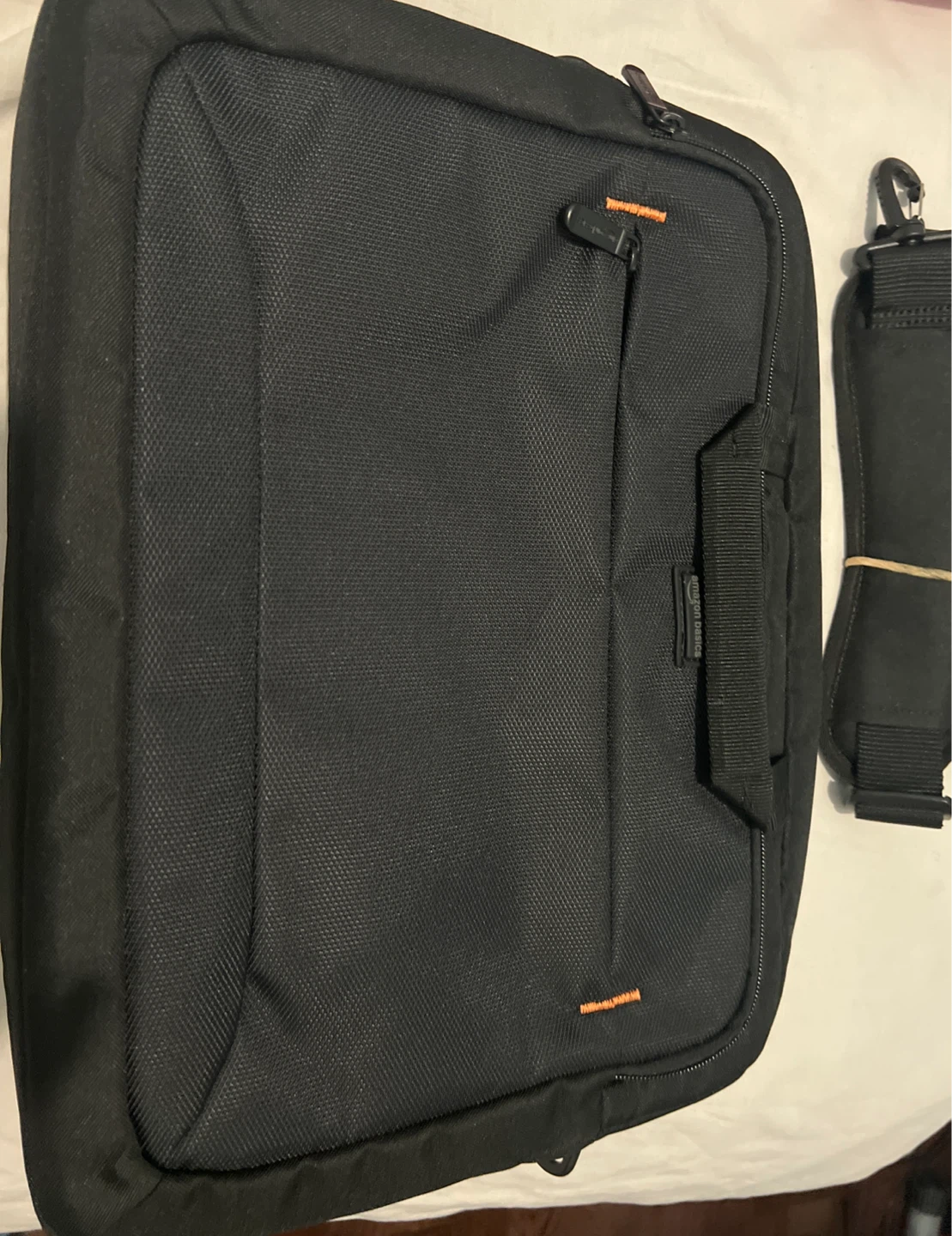 Amazon Basics Black Laptop Bag