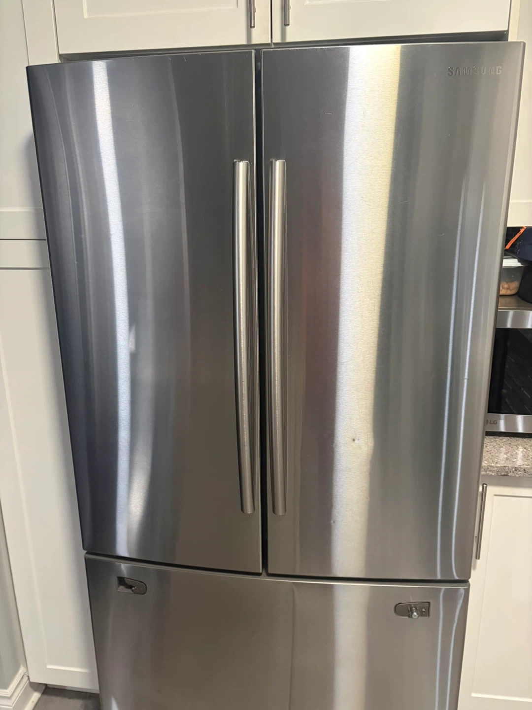 Samsung Stainless Steel Fridge & Stove