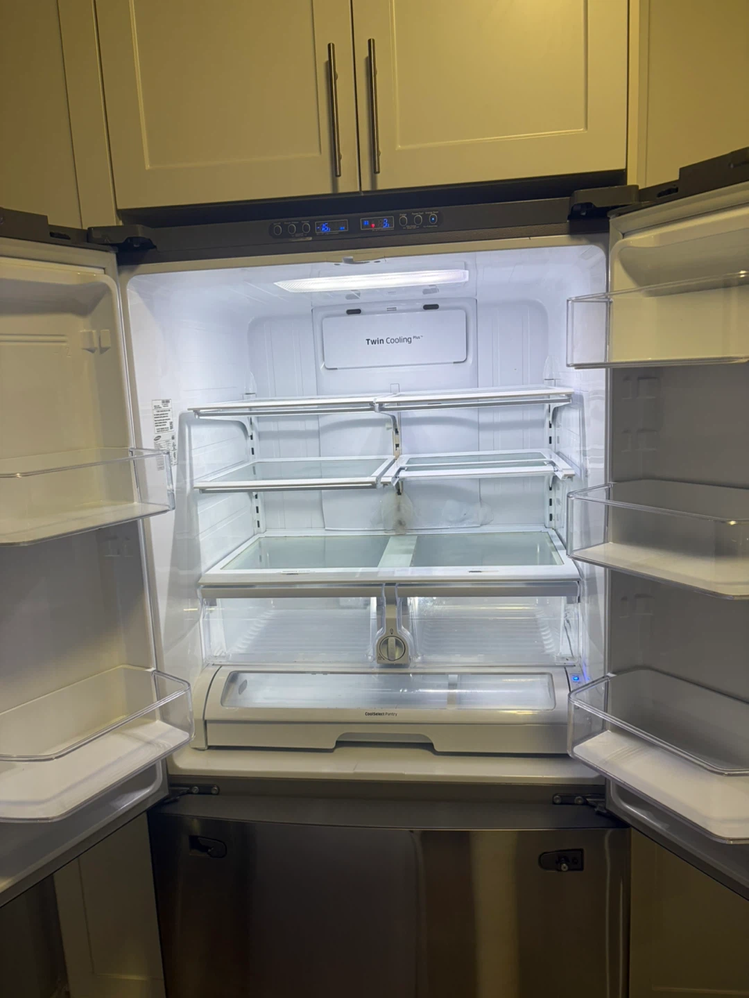 Samsung Stainless Steel Fridge & Stove - photo 2