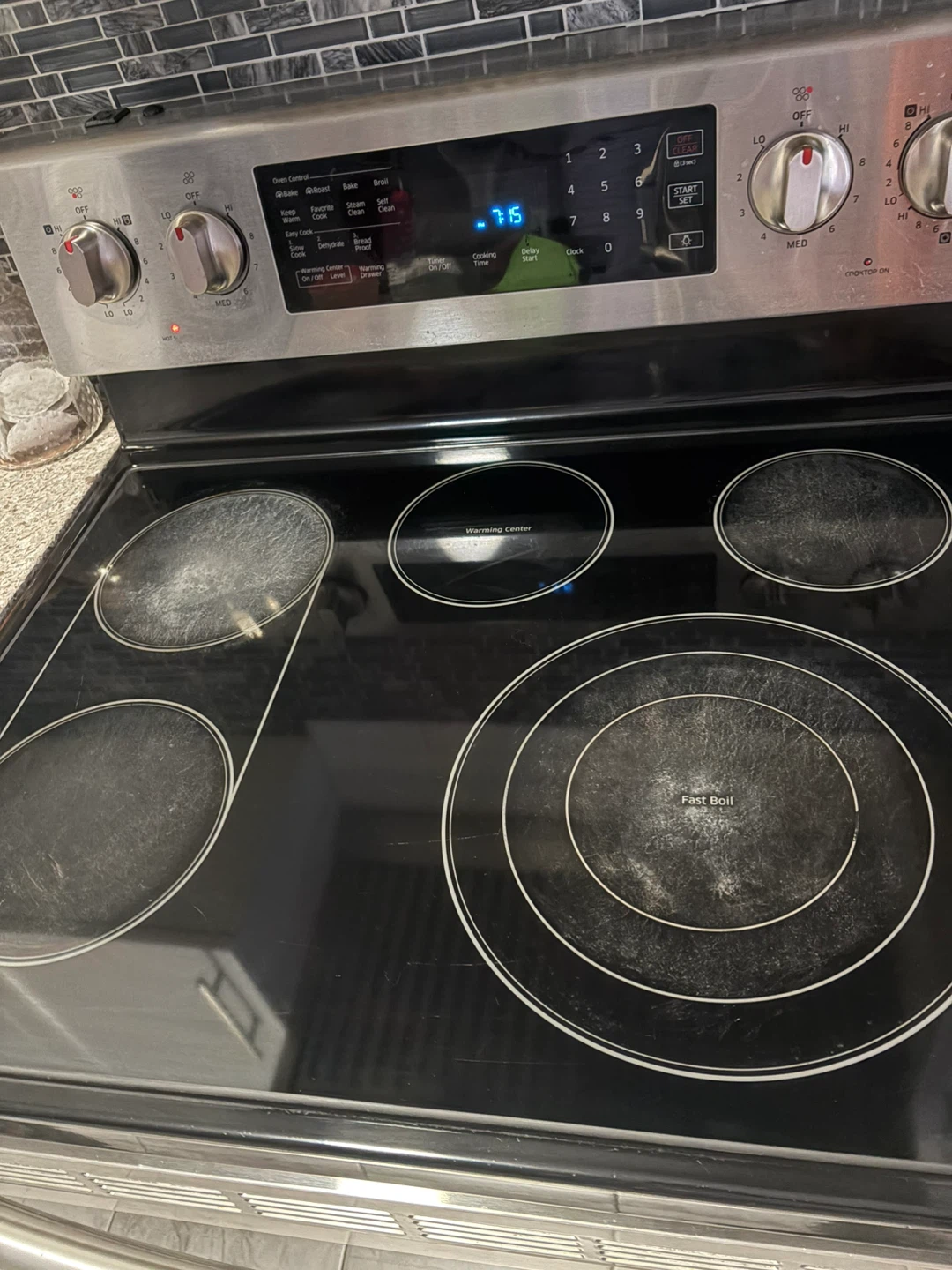 Samsung Stainless Steel Fridge & Stove - photo 5