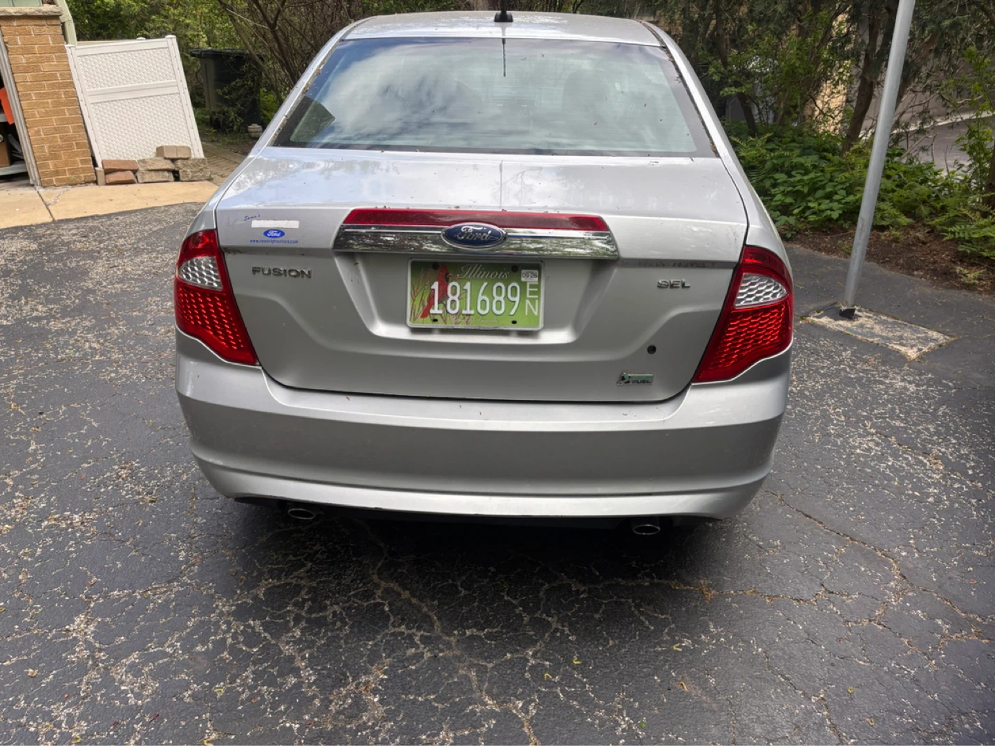 Silver Ford Fusion SEL Sedan - photo 2
