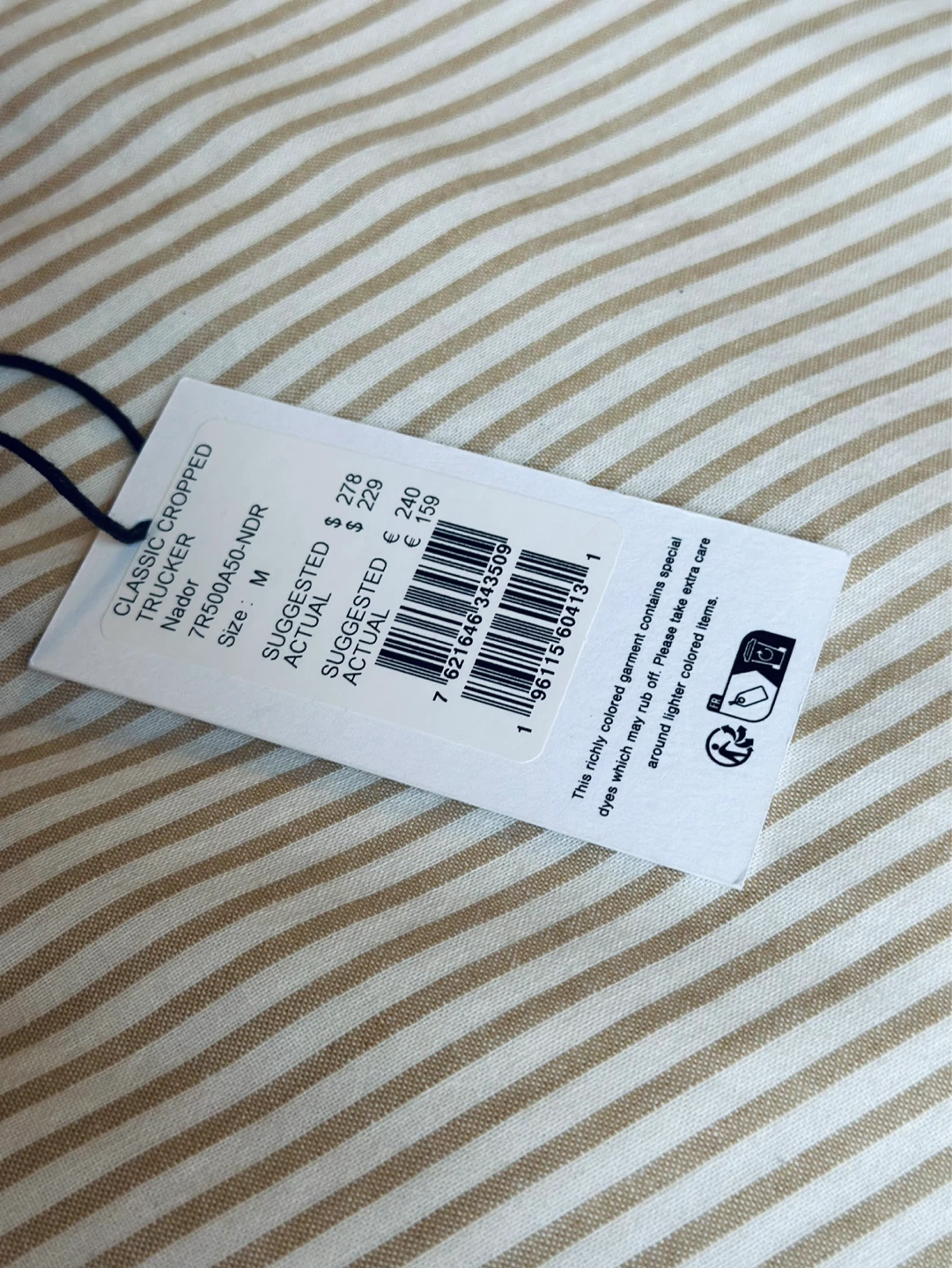 7 For All Mankind Classic Trucker Denim Jacket - photo 3