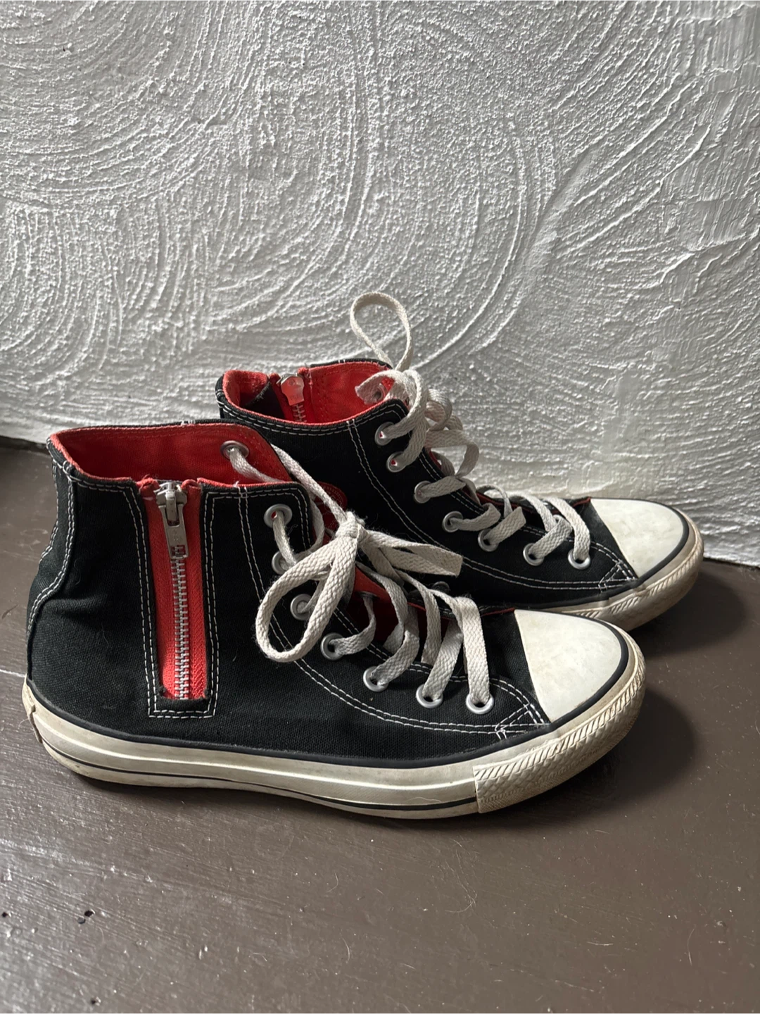 Converse All Star High Tops with Zipper