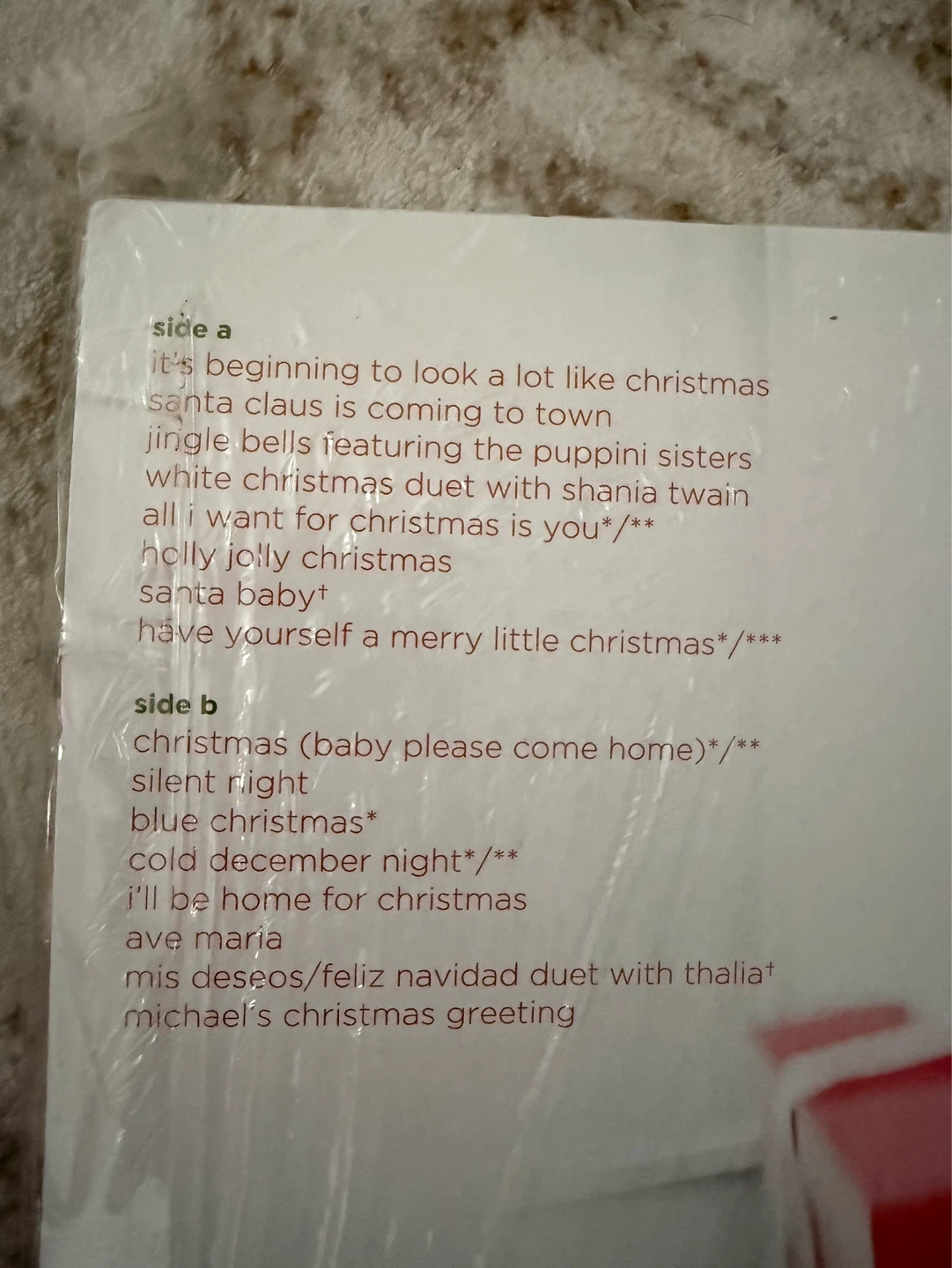 Michael Bublé Christmas (Limited Edition 140g Red Vinyl) - photo 2