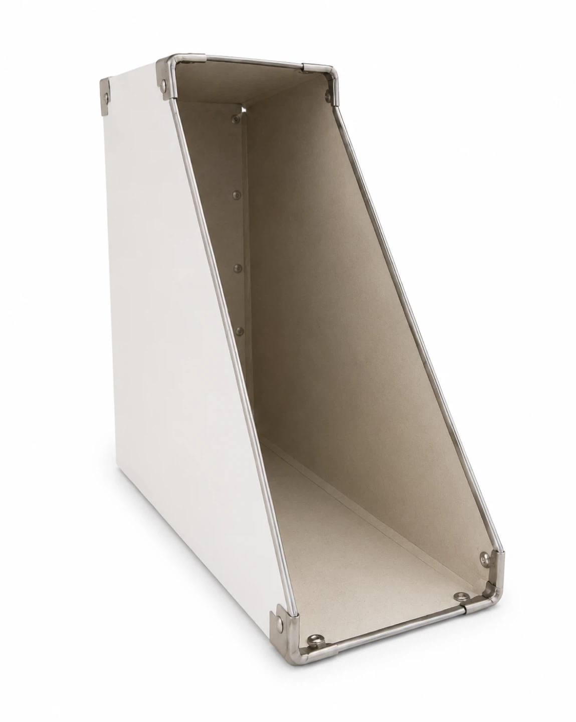 IKEA White Magazine Holder - photo 2