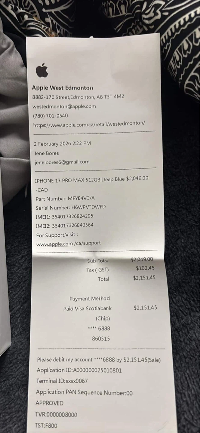 Apple iPhone 17 Pro Max 512GB Deep Blue