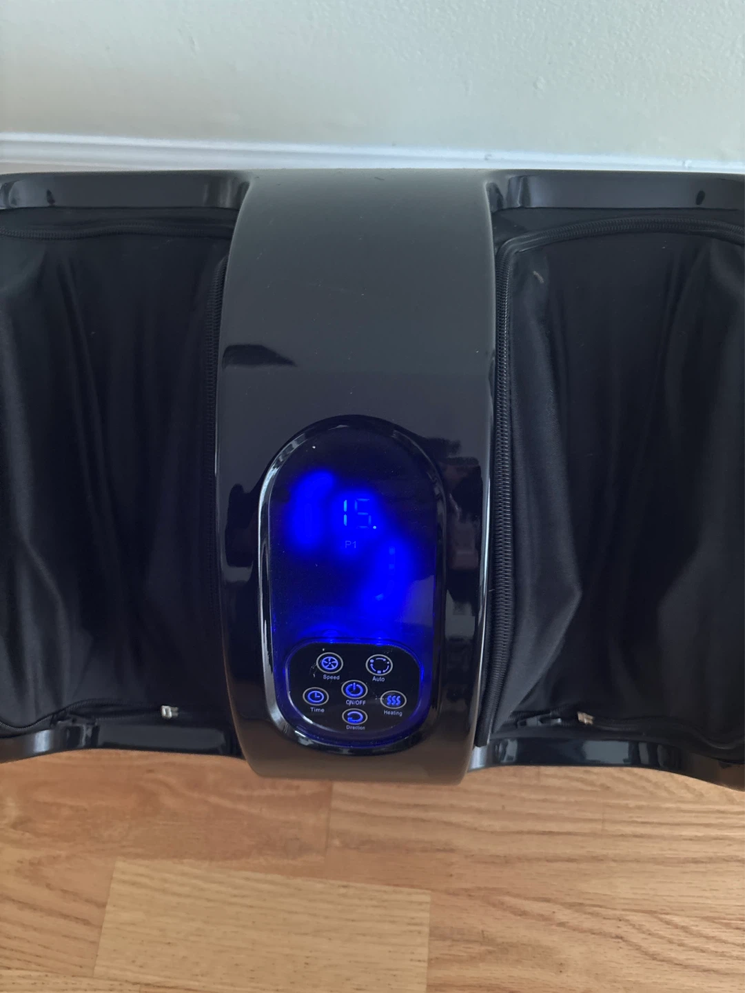 Black Shiatsu Foot Massager with Heat - photo 3