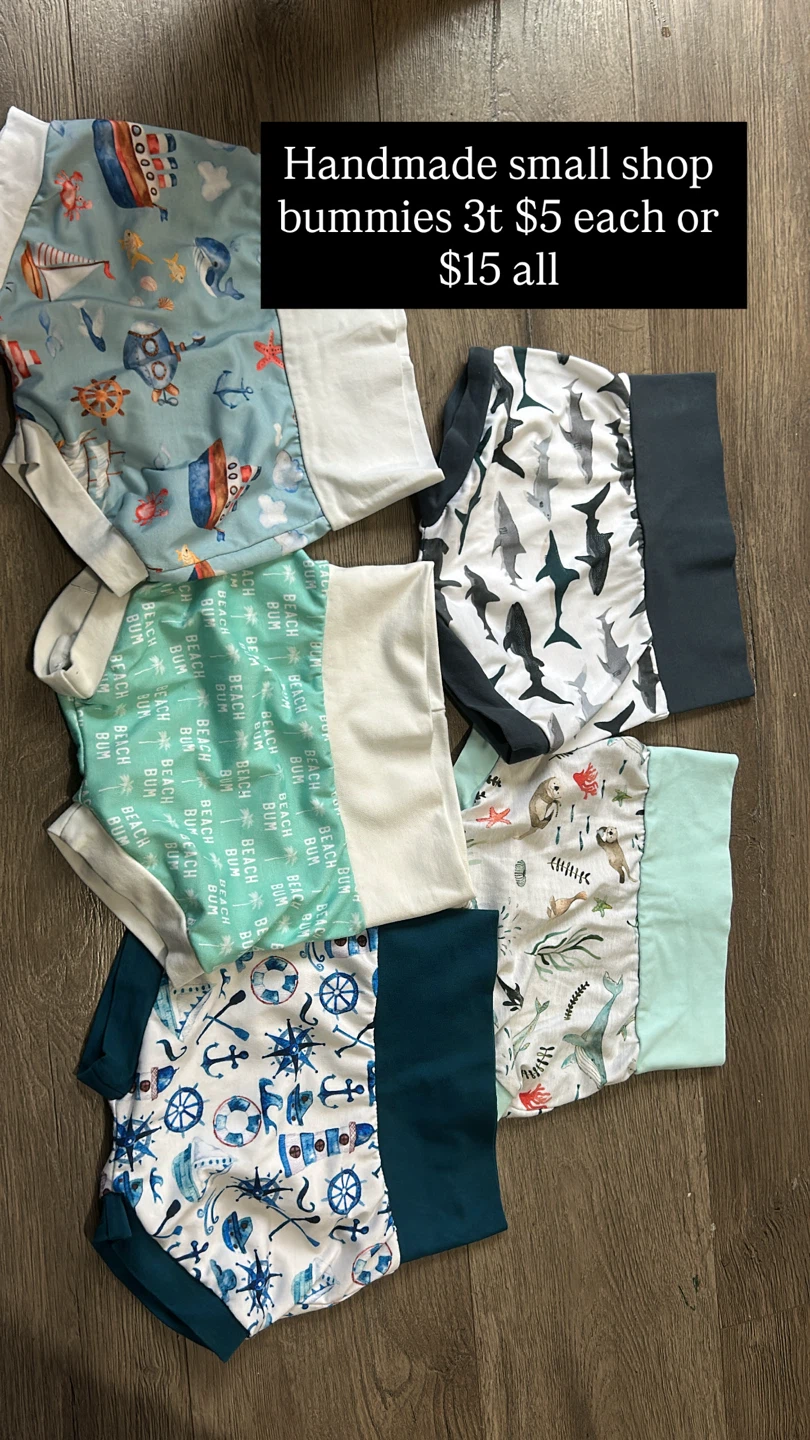 Handmade Bummies Size 3T