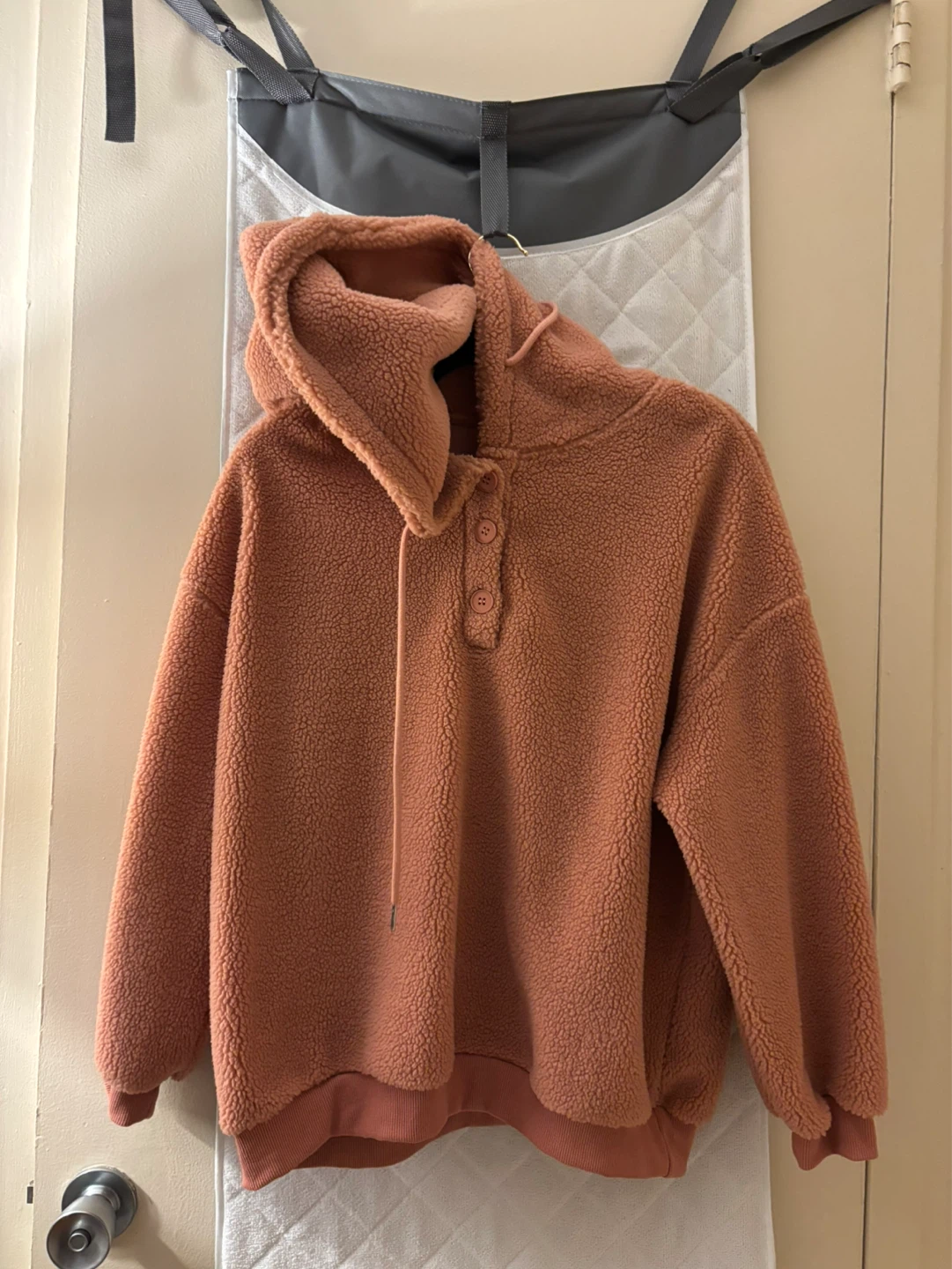 Sherpa Fleece Hoodie