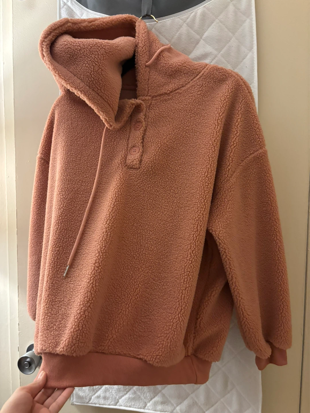 Sherpa Fleece Hoodie - photo 4