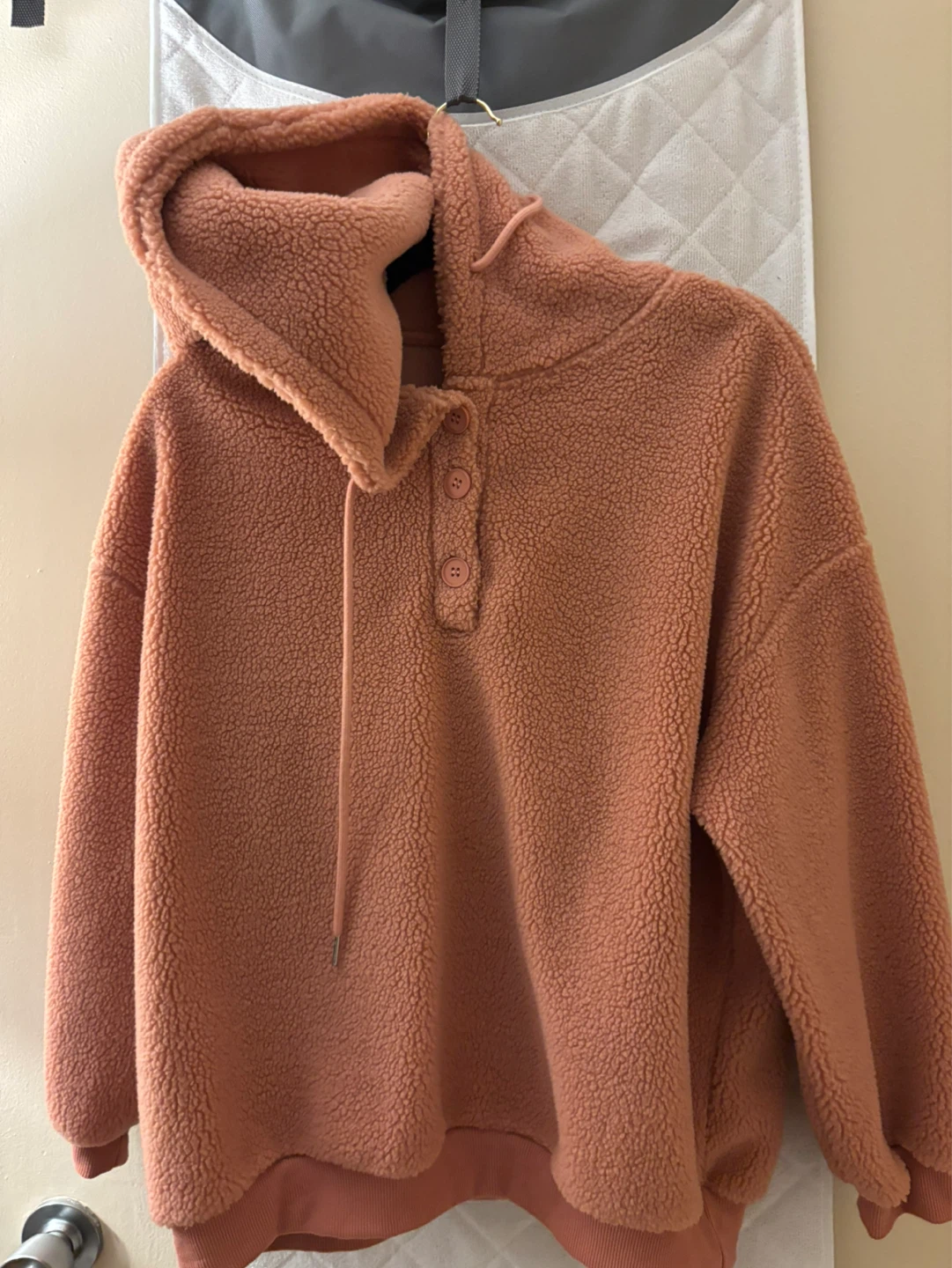 Sherpa Fleece Hoodie - photo 3