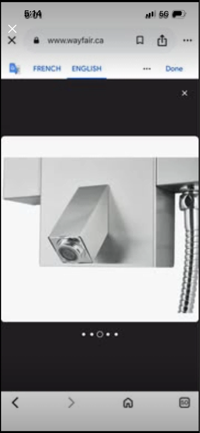 New Modern Stainless Steel Shower Panel System - photo 5