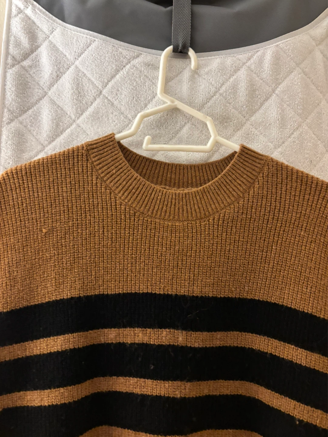 Brown Striped Sweater Vest - photo 3