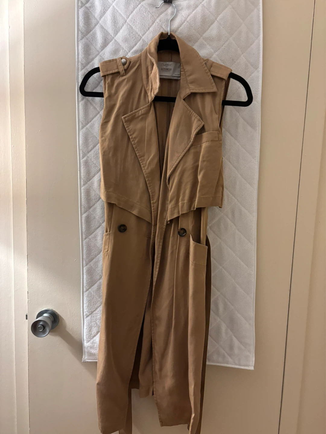Rothmans Sleeveless Trench Coat Vest