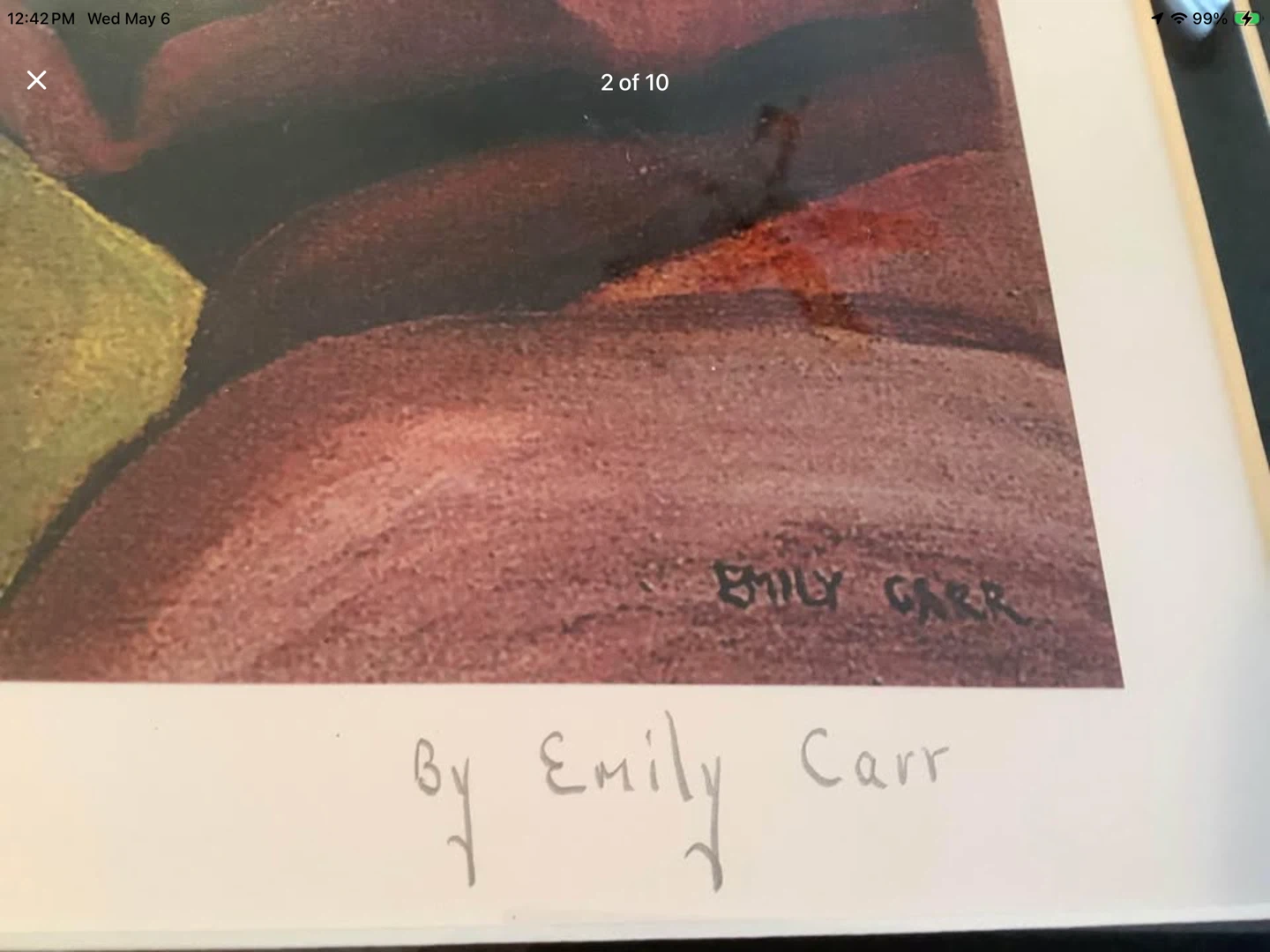 Emily Carr’s Vt Ltd Ed Printer’s Proof “Thunderbird” 🐞 - photo 2