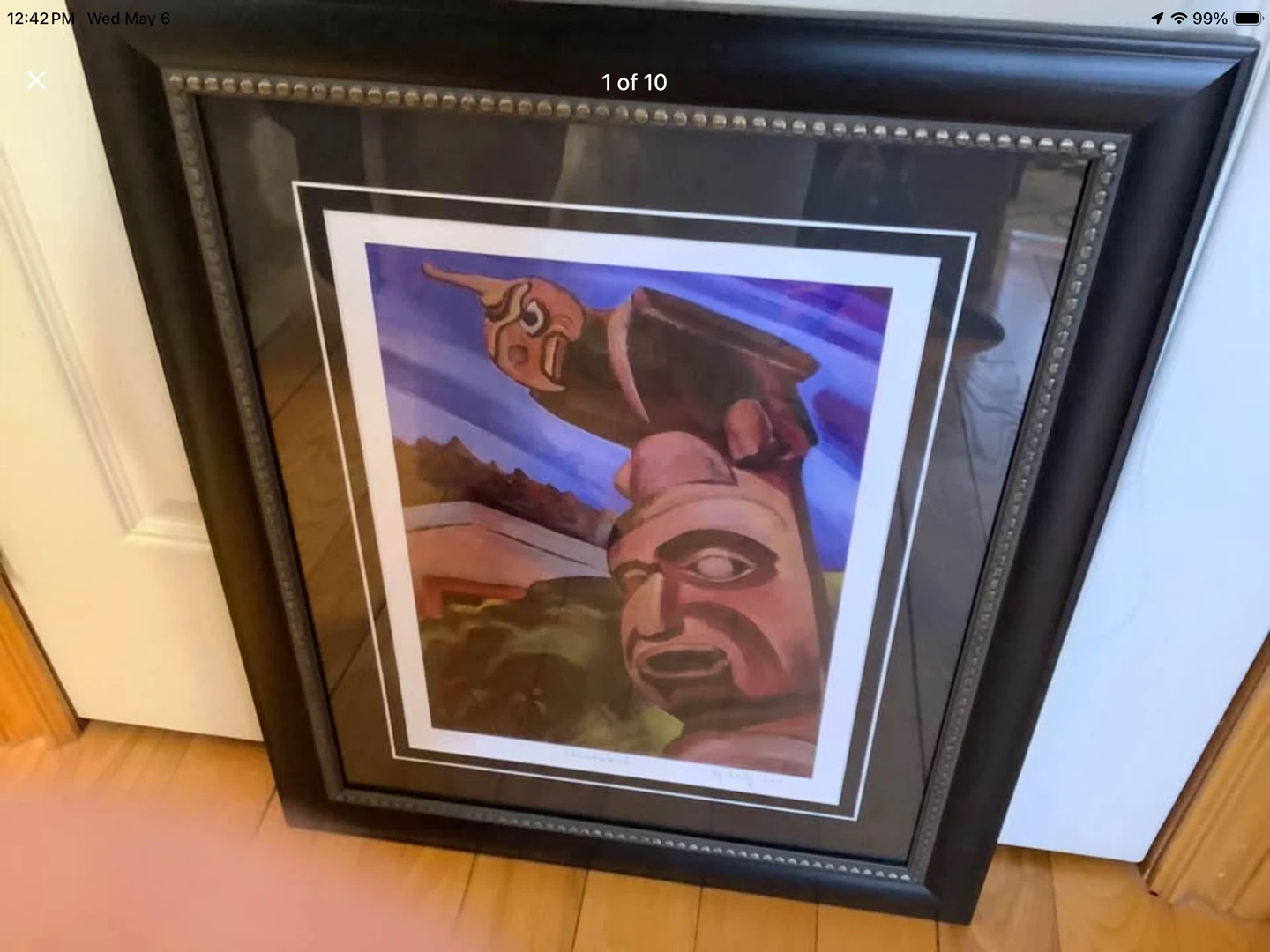 Emily Carr’s Vt Ltd Ed Printer’s Proof “Thunderbird” 🐞