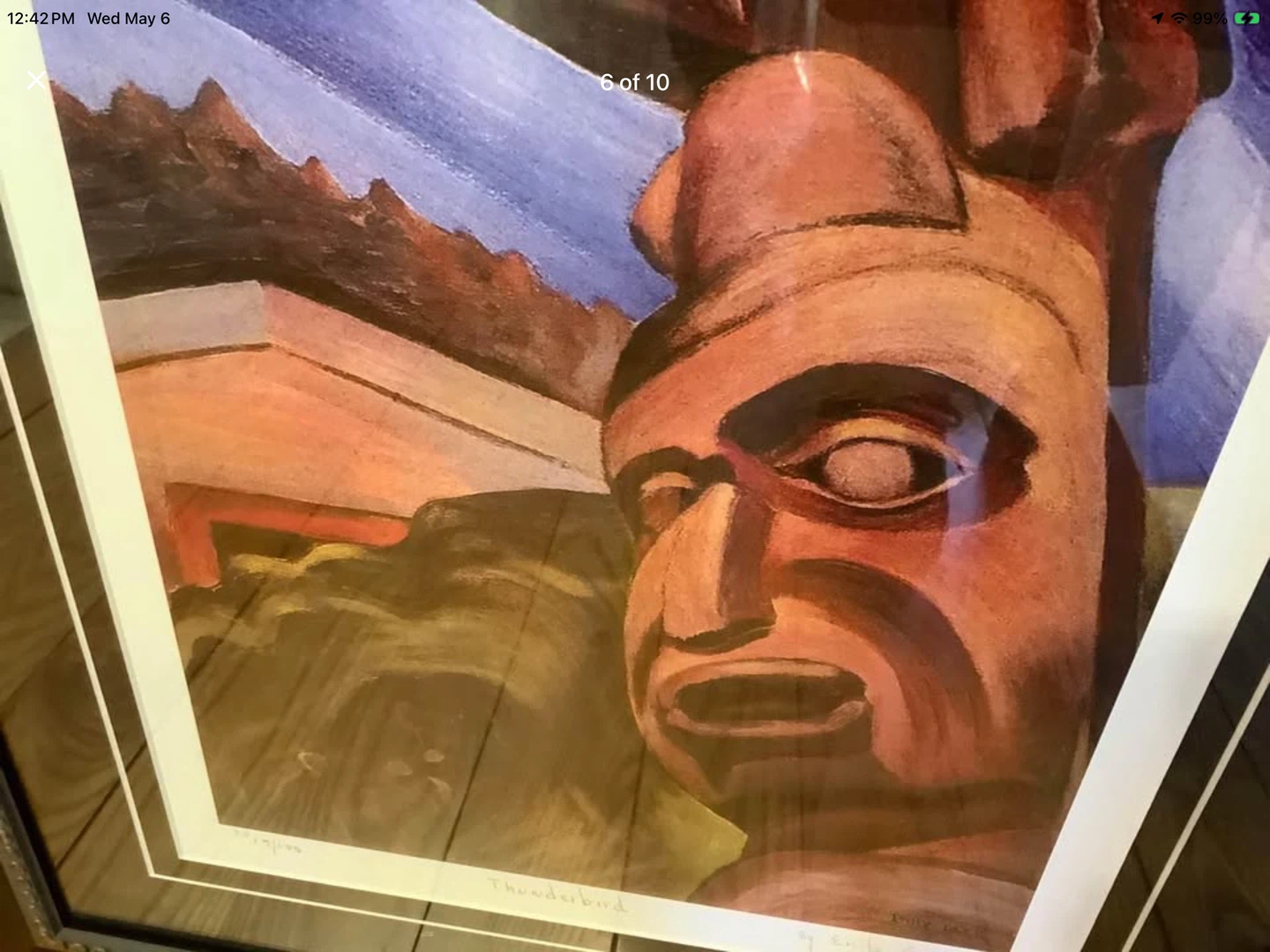 Emily Carr’s Vt Ltd Ed Printer’s Proof “Thunderbird” 🐞 - photo 3