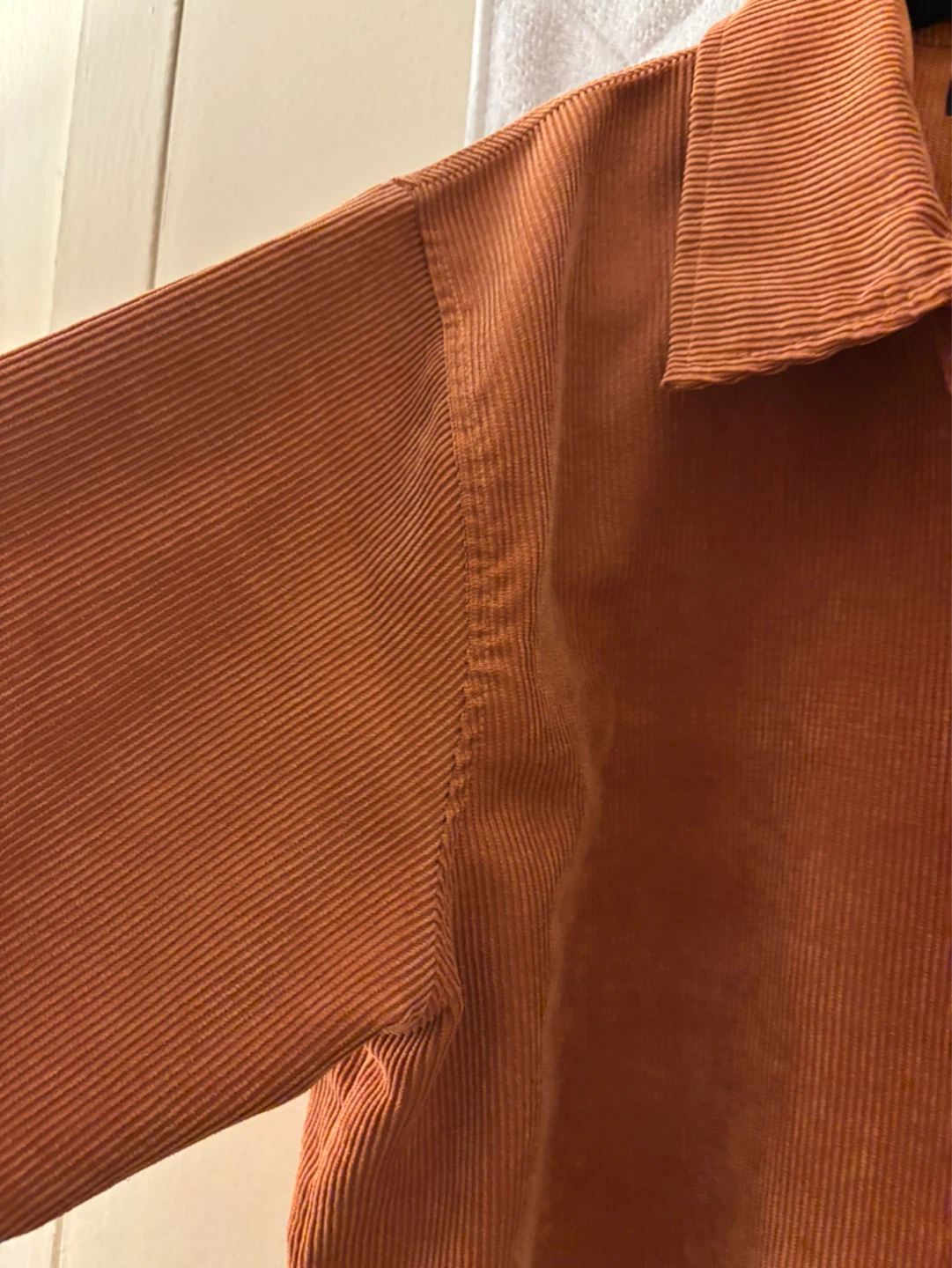 BREAKOUT Corduroy Cropped Jacket - Orange - photo 4