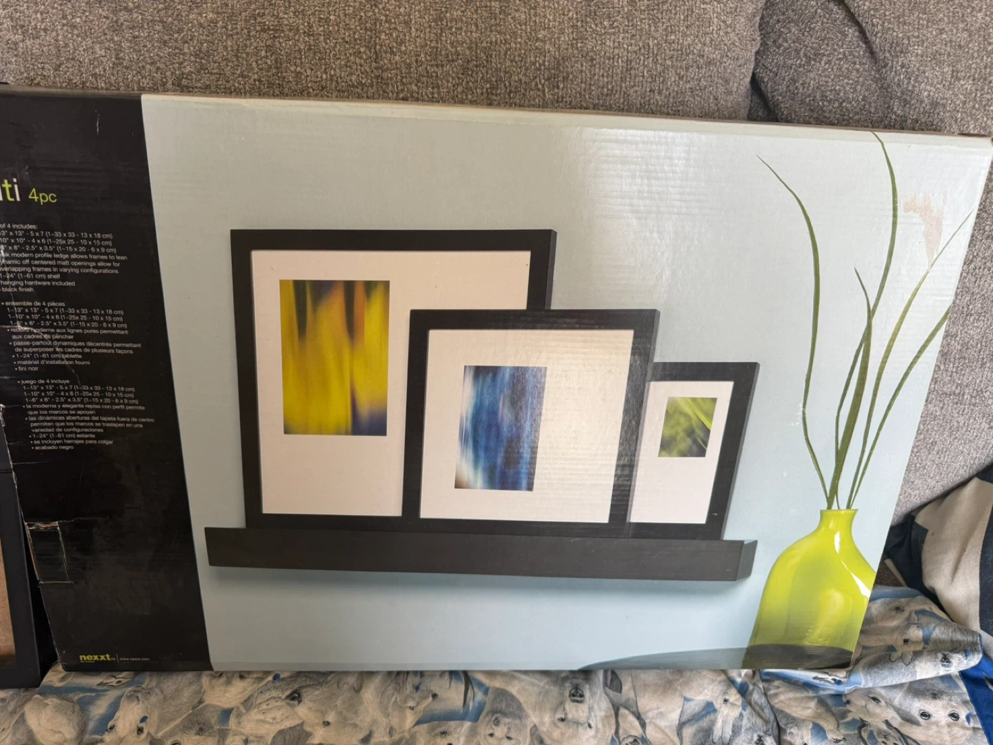 Citi 4pc Picture Frame Set - Black