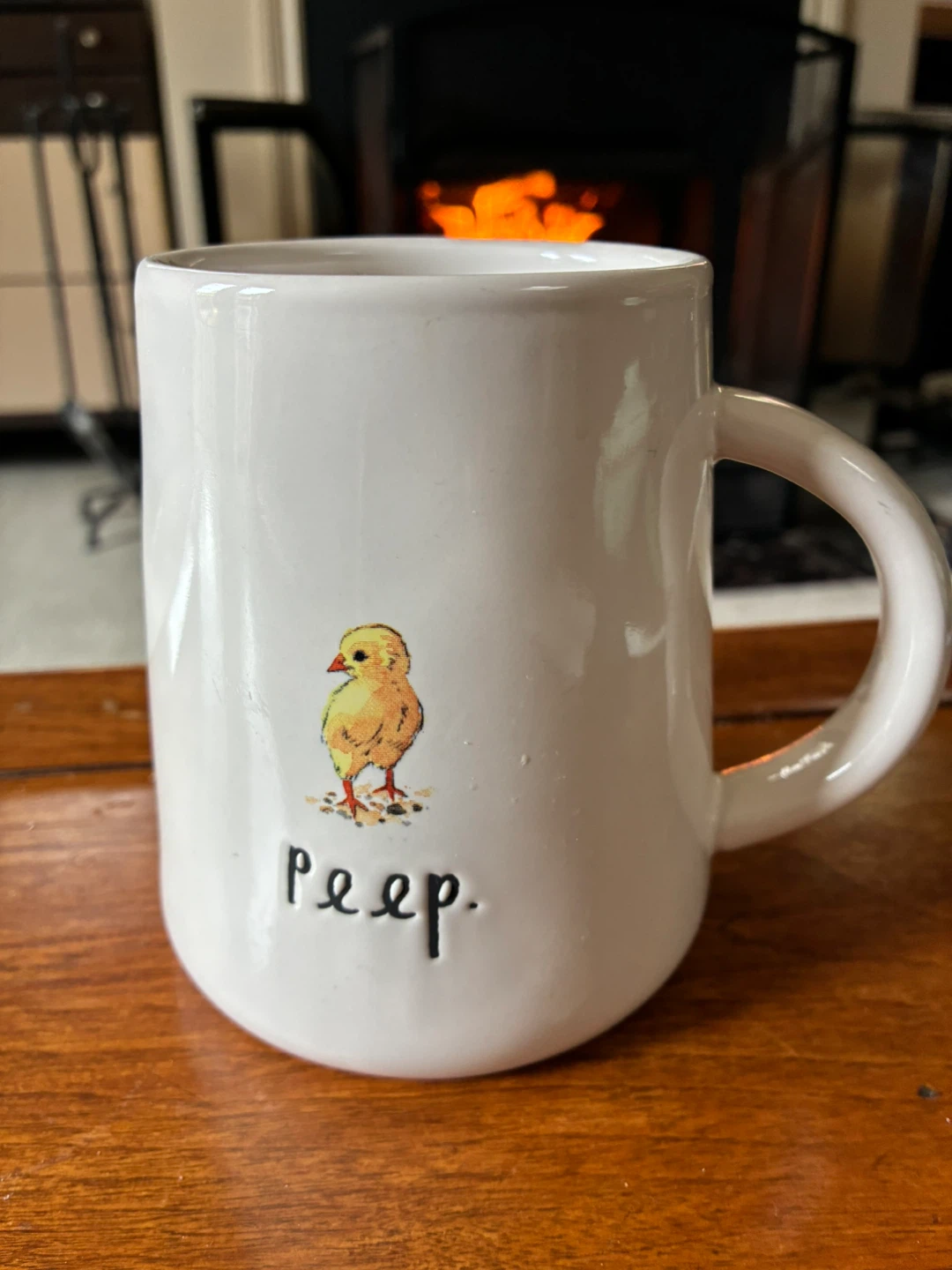 Coffee Mug peep Rae Dunn by Artisan Collection Magenta Chick