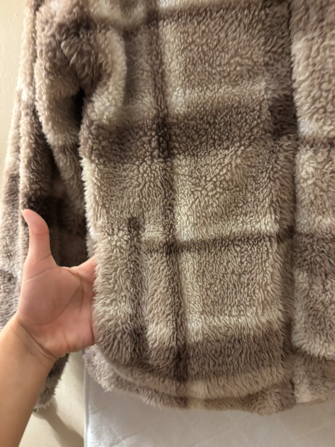 Gap Plush Plaid Jacket - photo 4