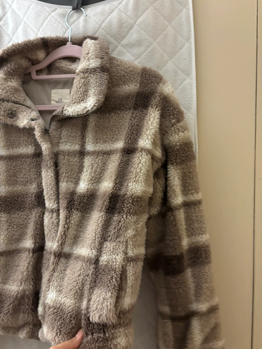 Gap Plush Plaid Jacket - photo 5
