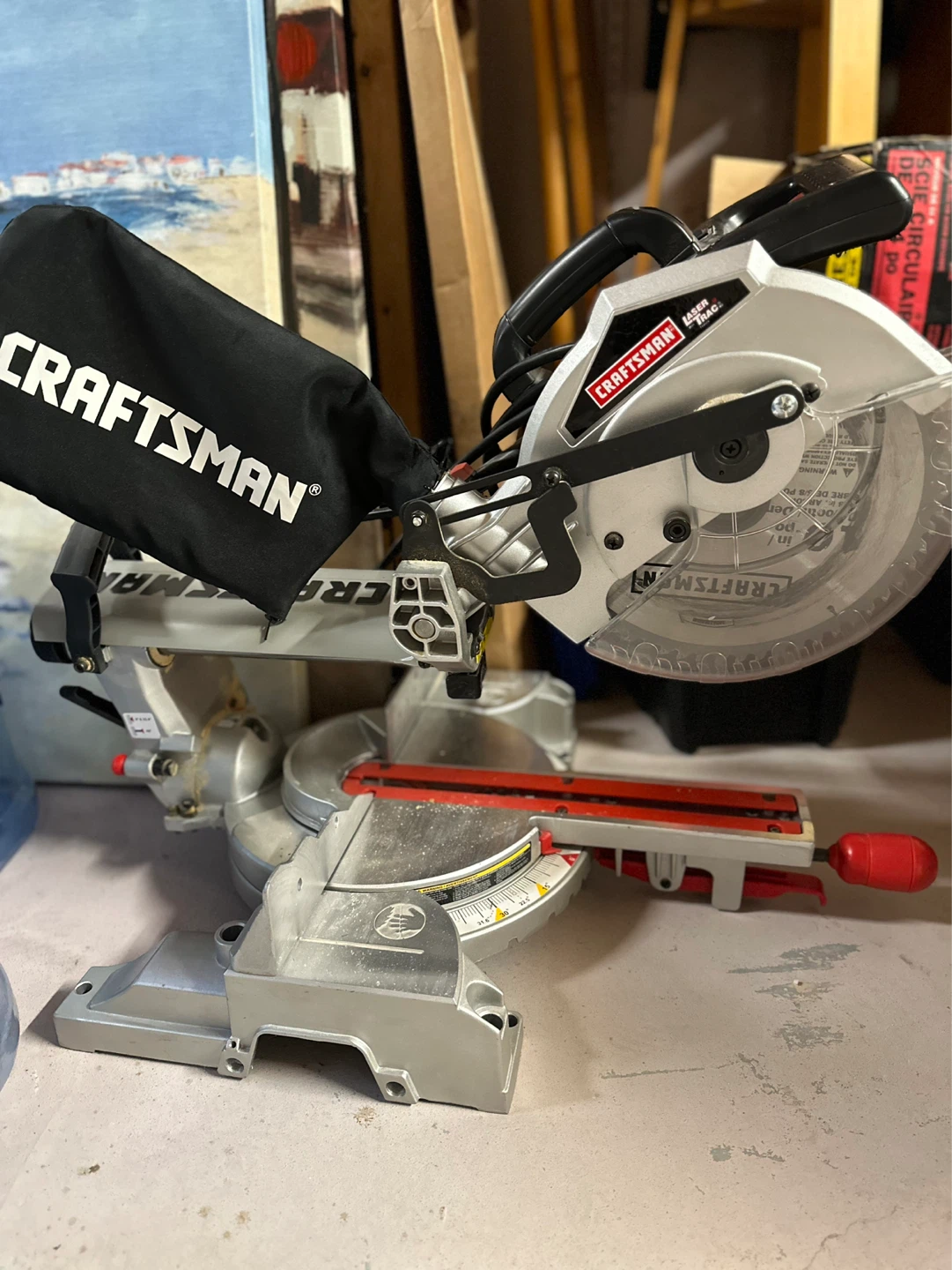 Craftsman Laser Trac Miter Saw