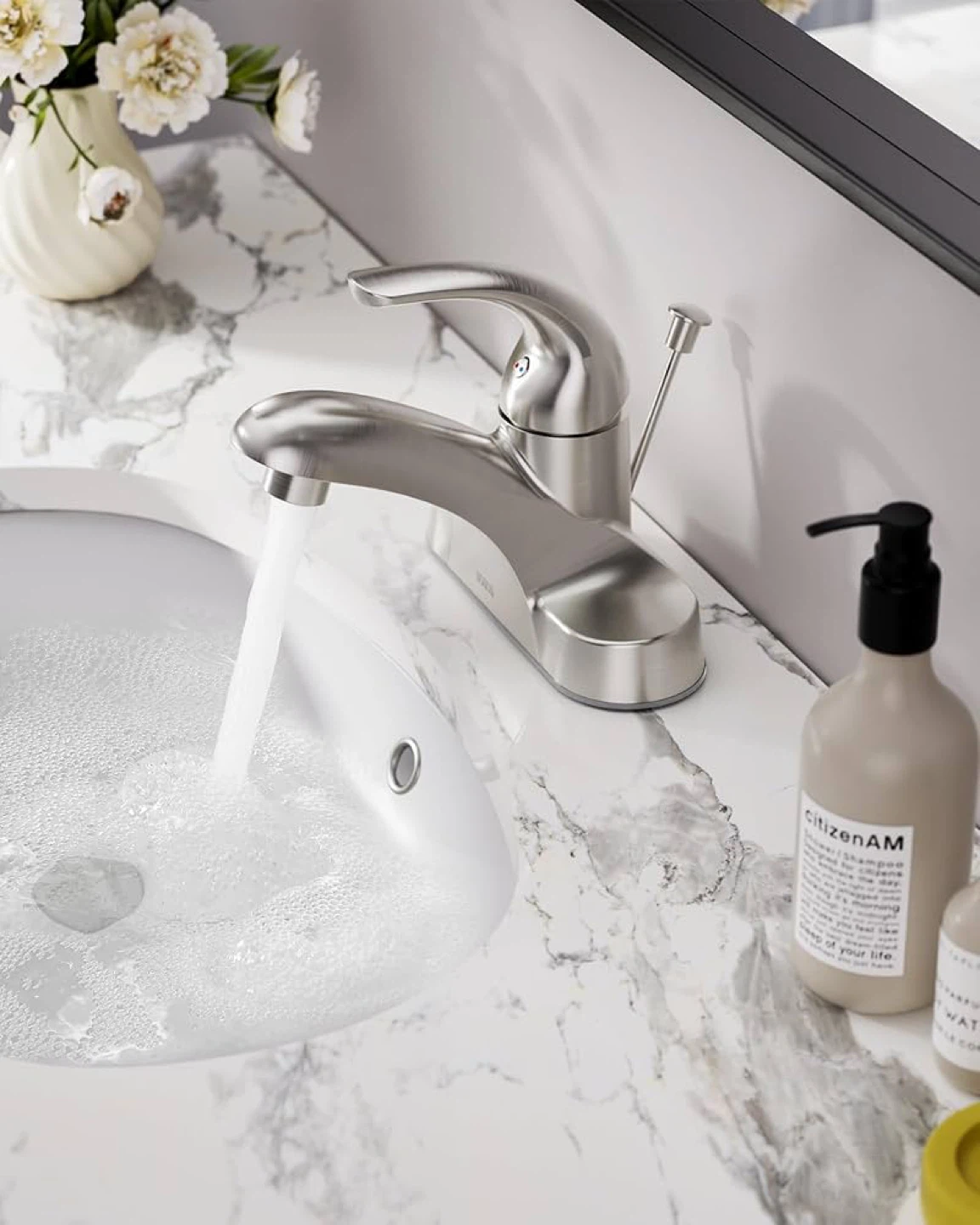 WOWOW Single Handle Bathroom Faucet - photo 2