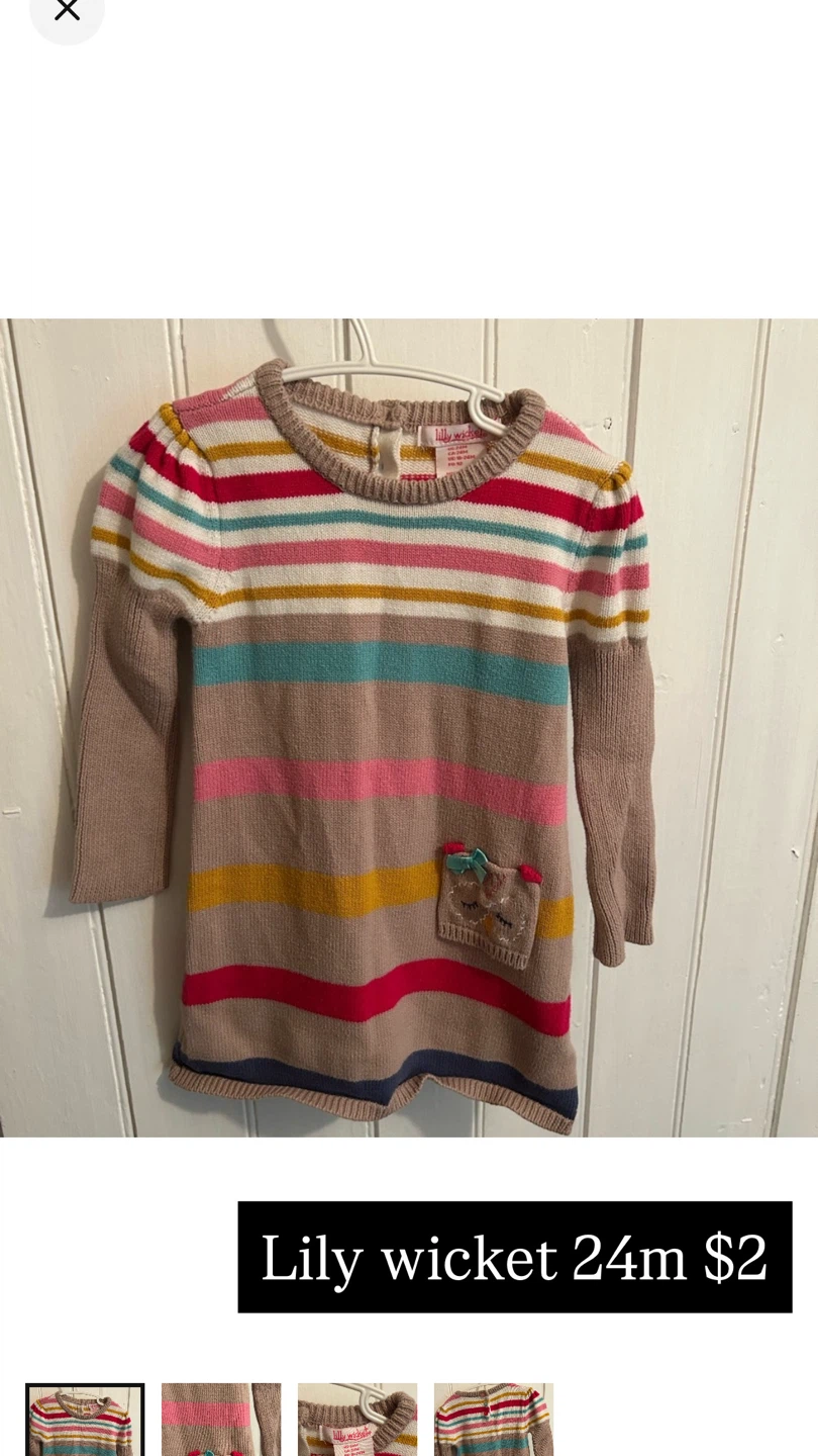 12/24m girl tops and dresses - photo 3