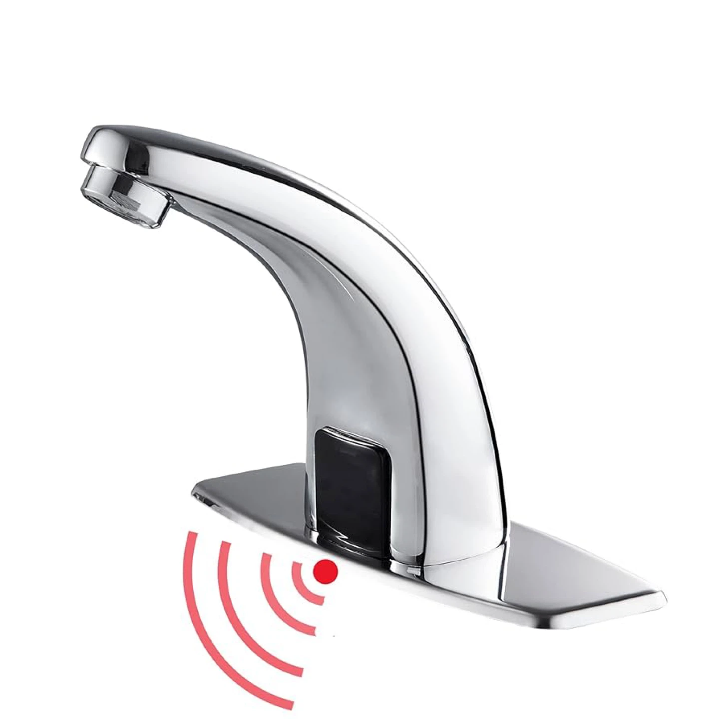 Touchless Chrome Automatic Faucet Sensor