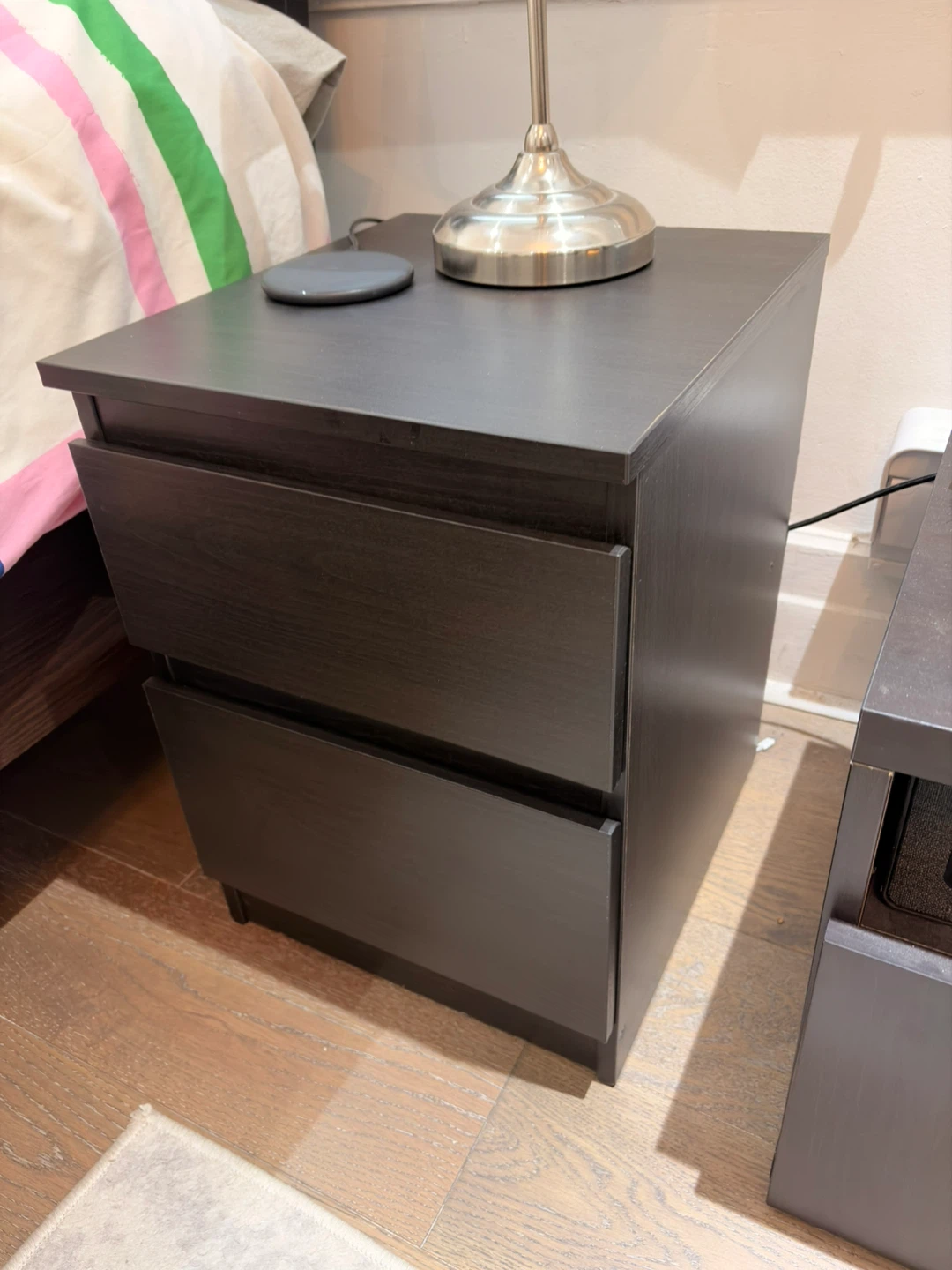 IKEA 2-drawer chest, bedside table