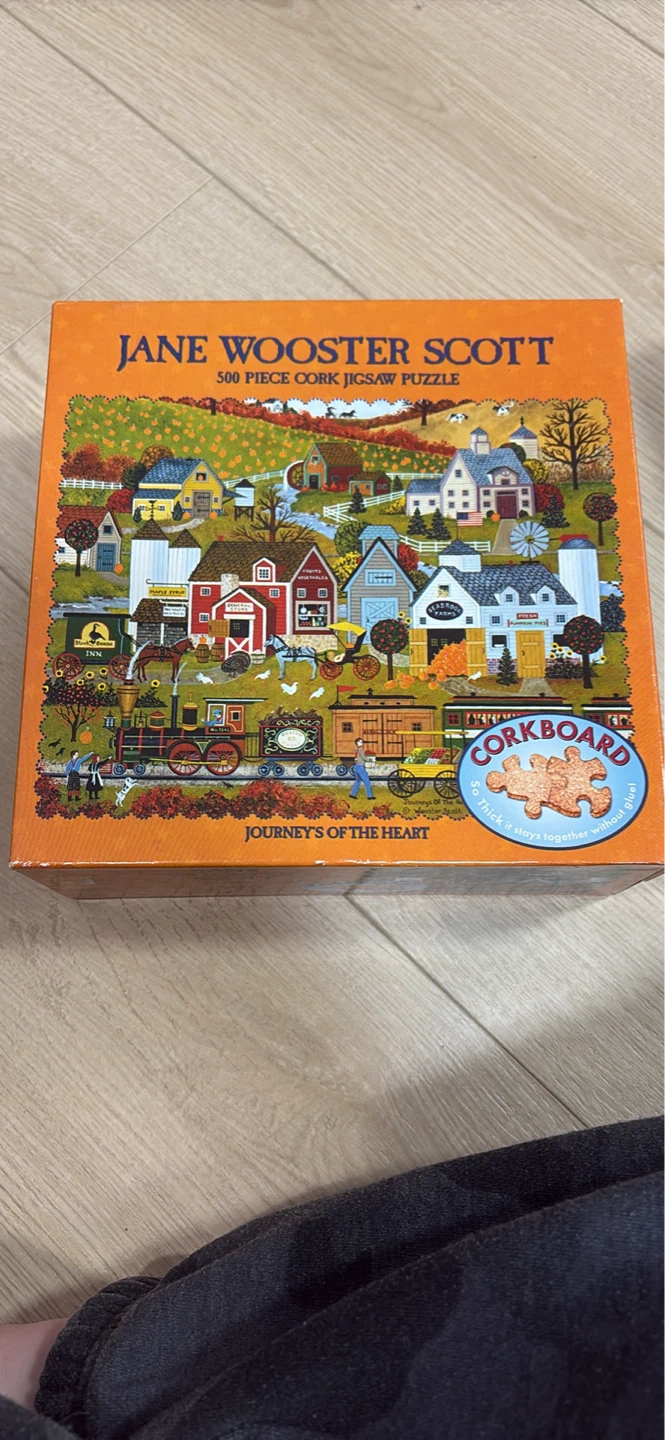 Jane Wooster Scott 500 Piece Cork Jigsaw Puzzle