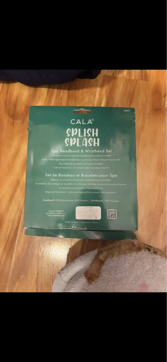 CALA Splash Splish Spa Headband & Wristband Set - photo 2